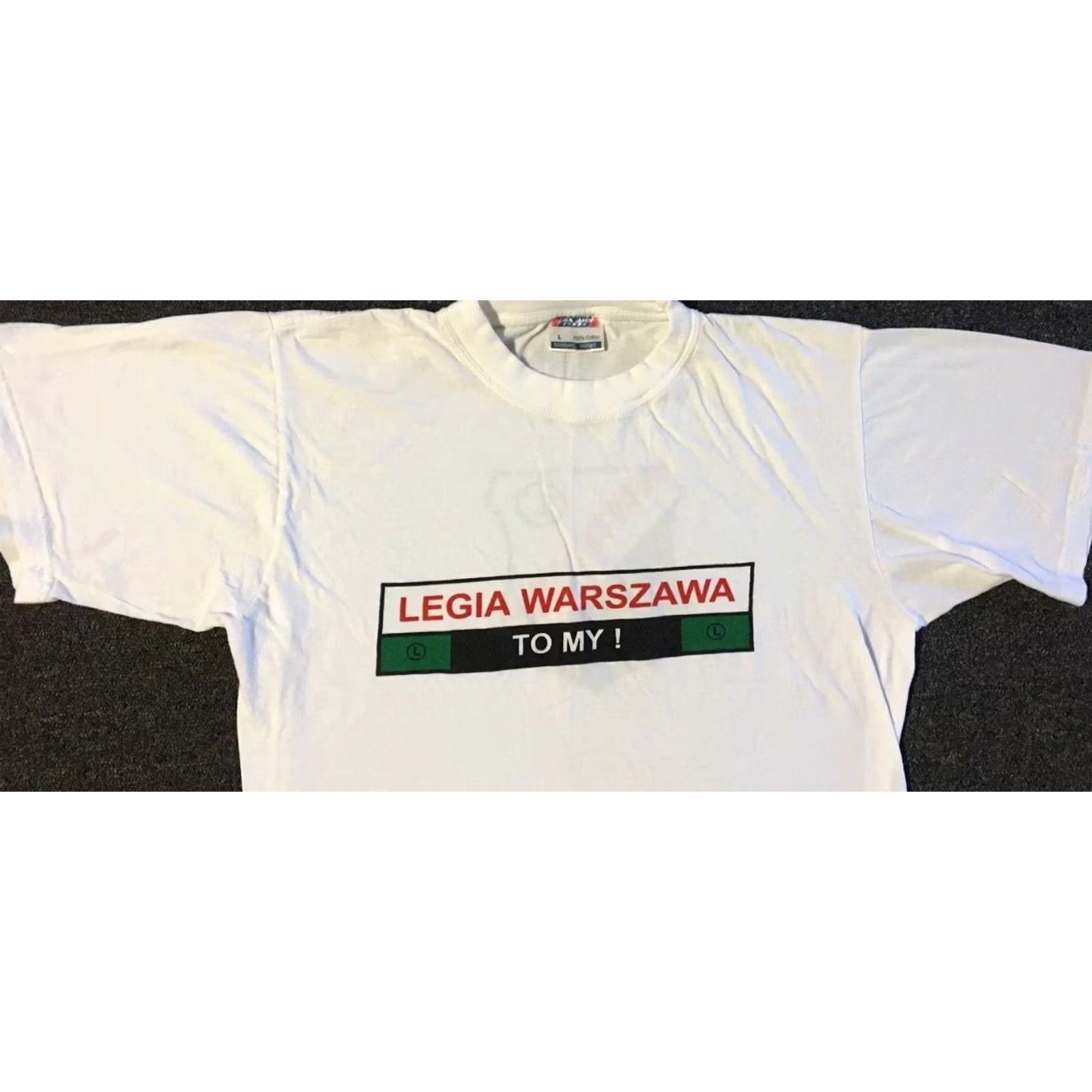 Vintage VINTAGE Legia Warsaw Football Shirt S Poland World Cup FIFA Grunge 90s White Shirt Mens XSmall Size US S / EU 44-46 / 1 - 7 Thumbnail