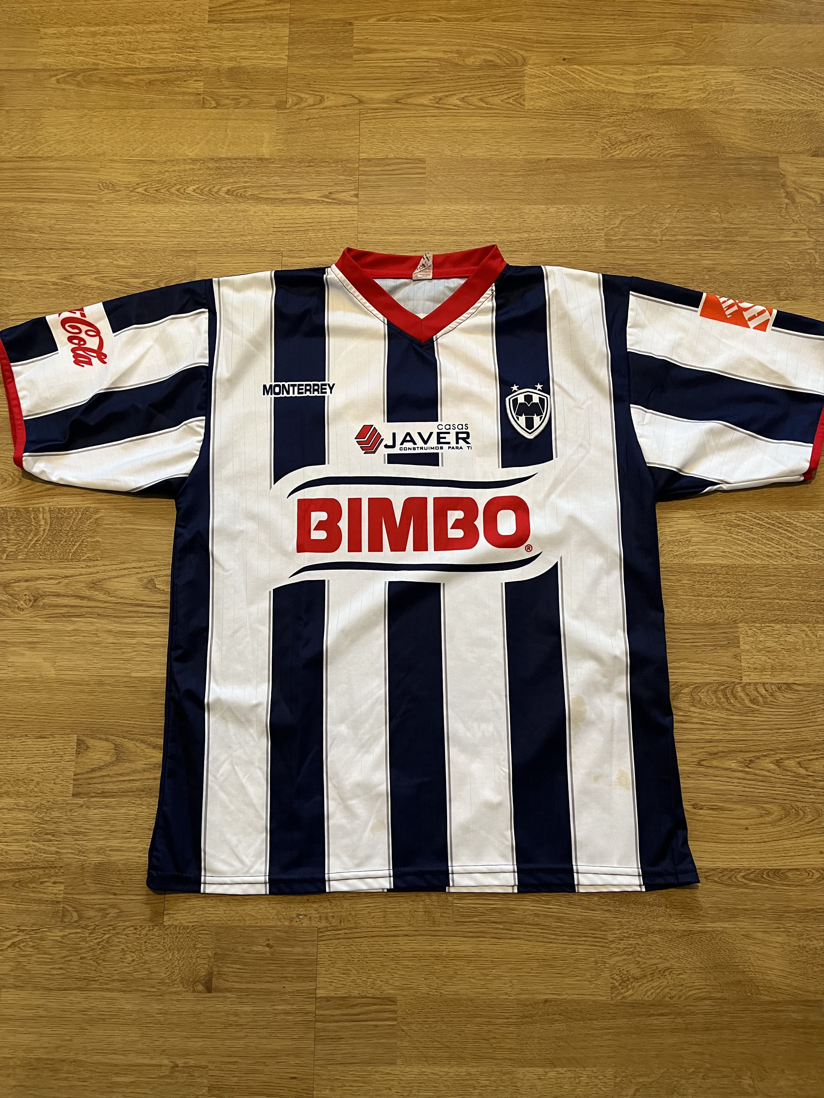 Vintage Rayados Monterrey home jersey Size US XL / EU 56 / 4 - 1 Thumbnail