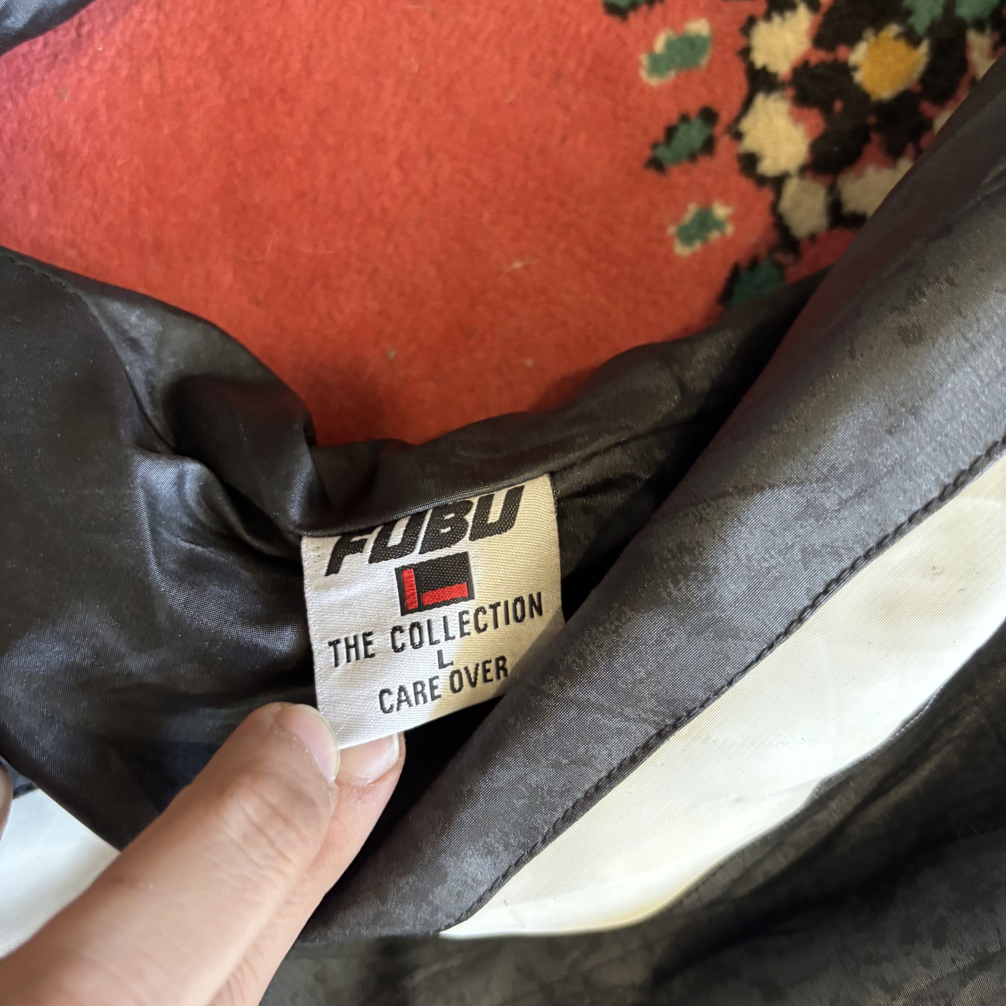 Fubu Vintage FUBU Black Racing Jacket Size US L / EU 52-54 / 3 - 9 Thumbnail