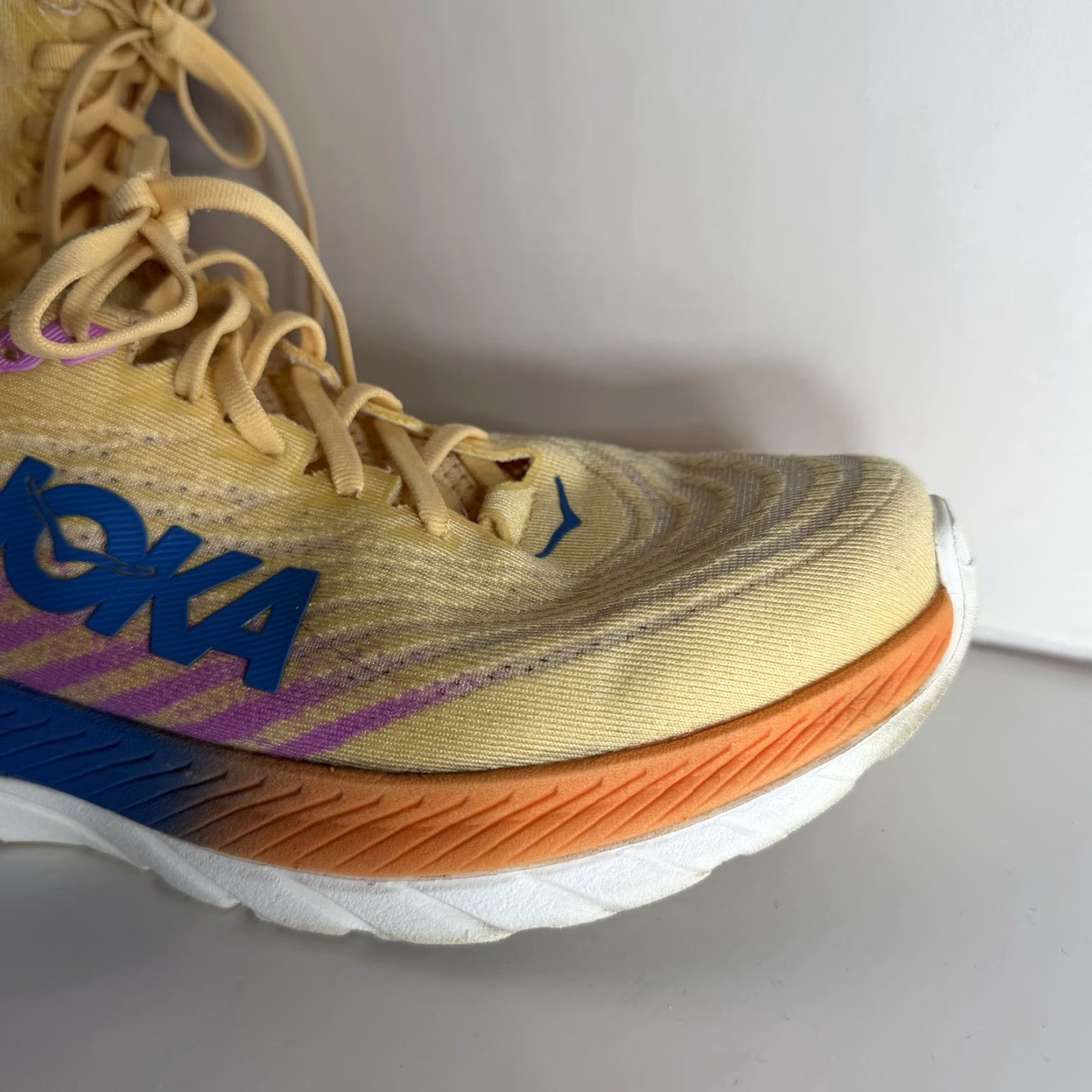 Vintage Hoka One One Sneakers Women's 8.5B Running Mach 5 1127894-ICYC Impala Cyclamen Size US 9 / IT 39 - 3 Thumbnail