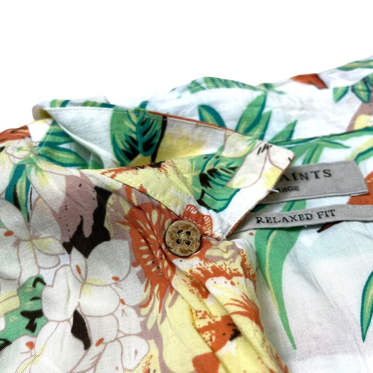 Japanese Brand Allsaints Hawaiian loop collar shirt Size US L / EU 52-54 / 3 - 5 Thumbnail