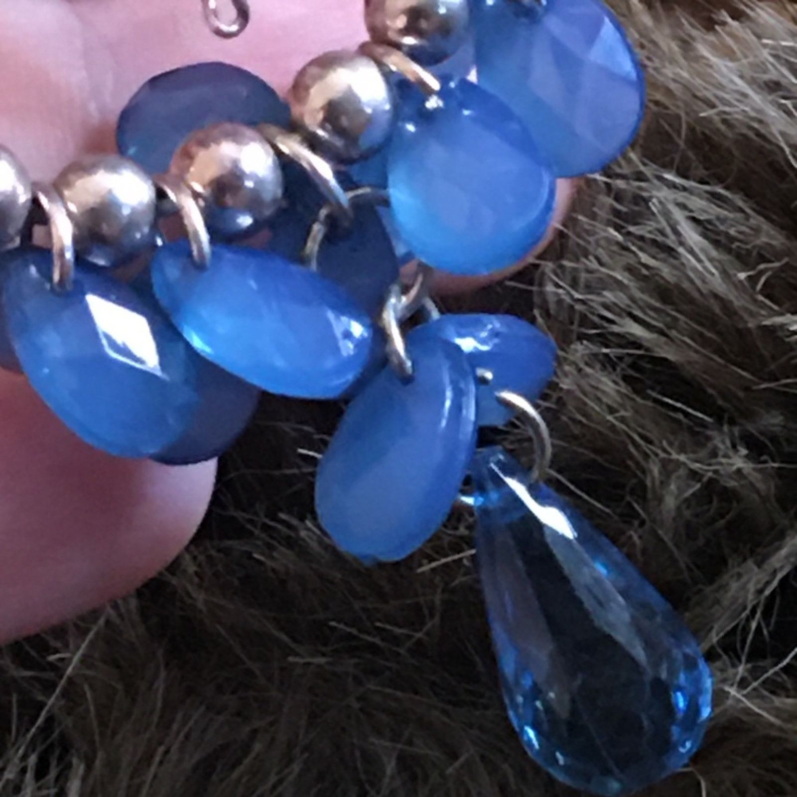 Jewelry Elegant chandelier style faceted bead earrings Size ONE SIZE - 4 Thumbnail