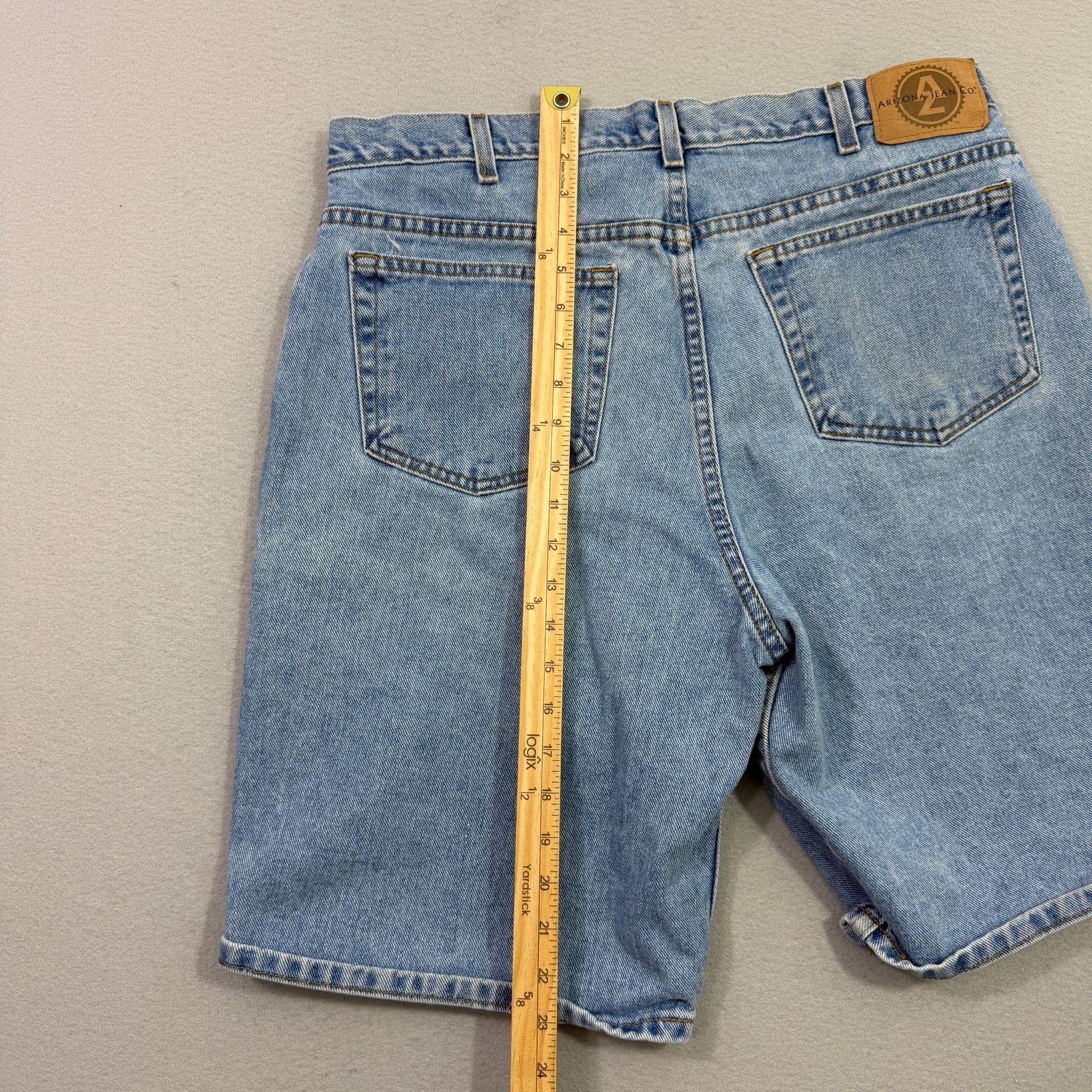 Vintage Vintage Arizona Jean Shorts Mens 36 Blue 11" Inseam Jorts Size US 36 / EU 52 - 8 Thumbnail