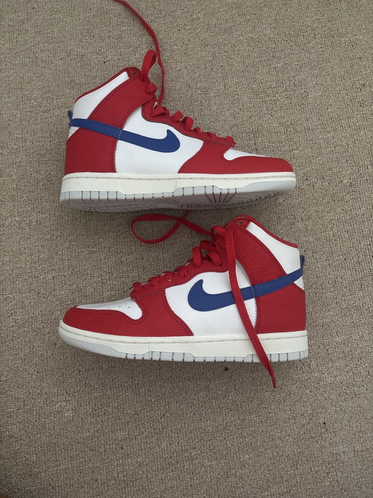 Nike Nike Dunk High Retro White/Game Royal - UK 5.5 RRP-£200 Size US 6 / EU 39 - 1 Thumbnail