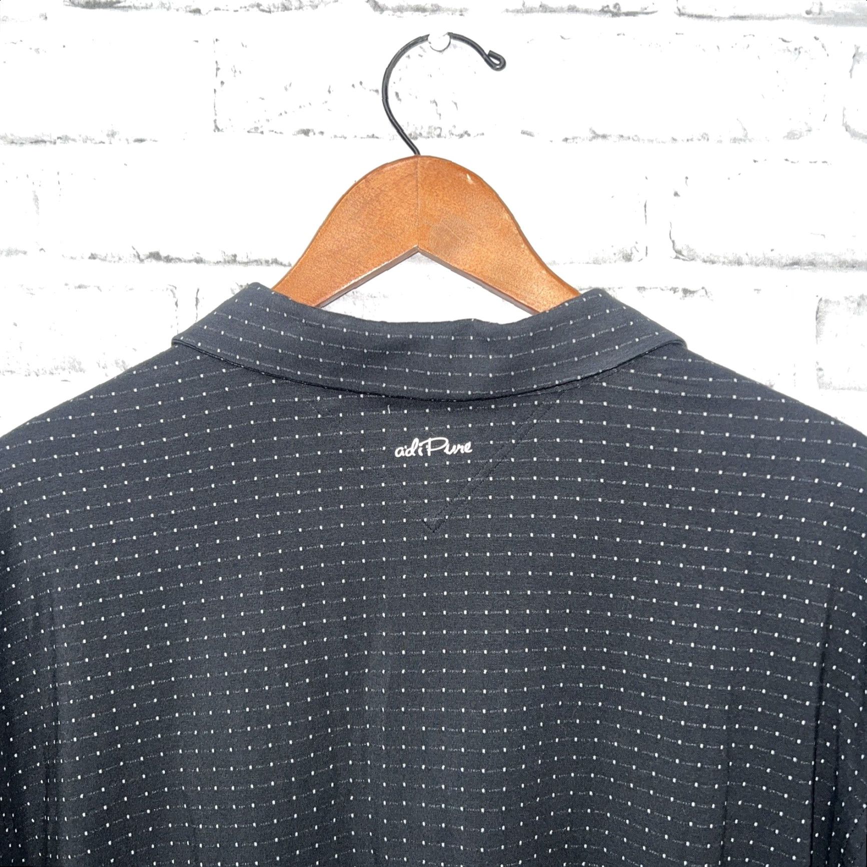 Adidas Adidas Adi Pure Polo Shirt Mens XXL Black Size US XXL / EU 58 / 5 - 5 Thumbnail