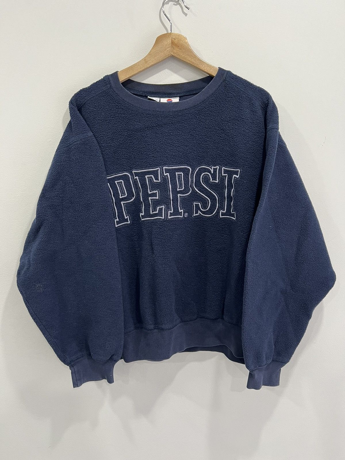 Vintage Vintage Pepsi Spellout Sweater sweatshirt Size US L / EU 52-54 / 3 - 1 Thumbnail
