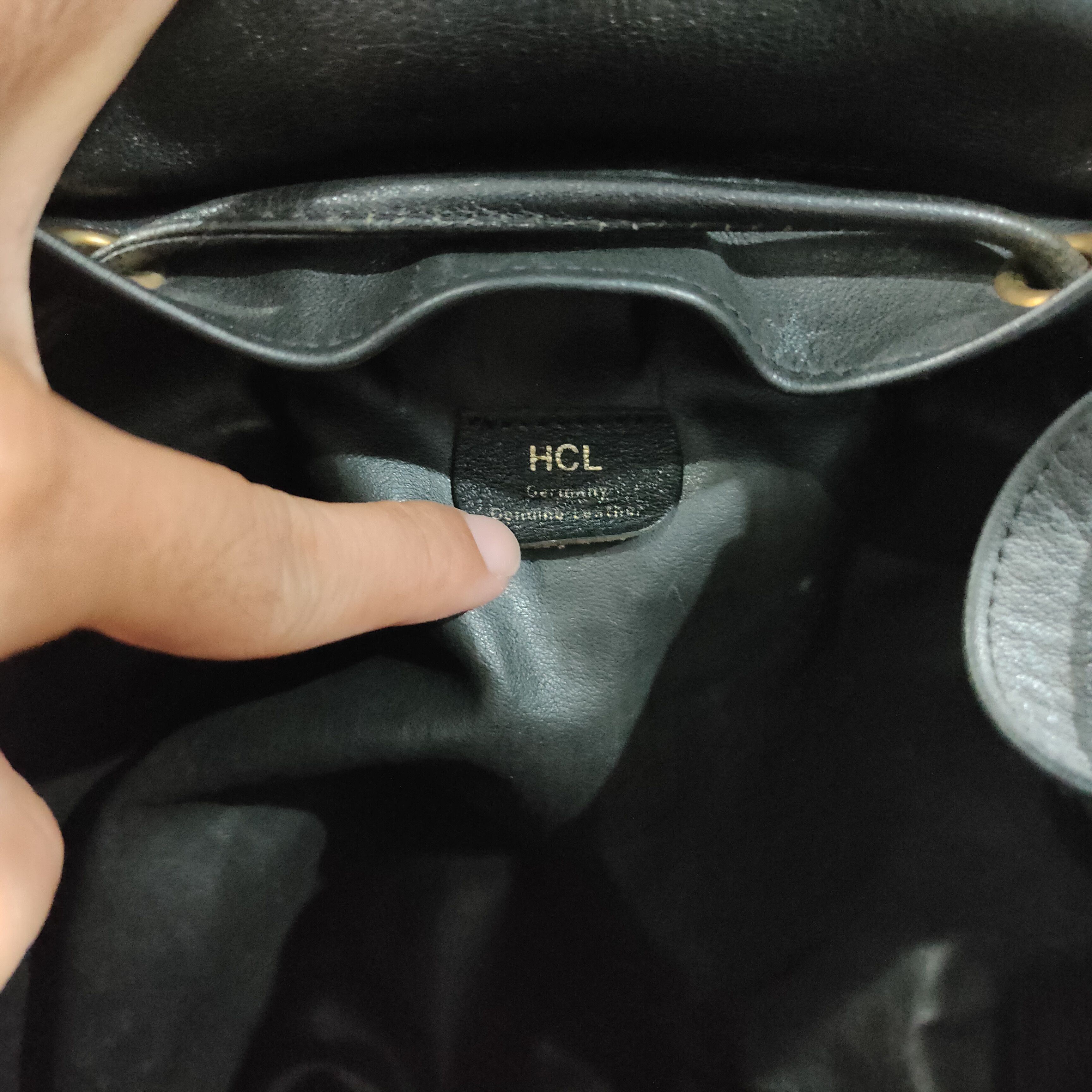 Other 🔥Vintage HCL Handclafted Leathergoods backpack Size ONE SIZE - 4 Thumbnail