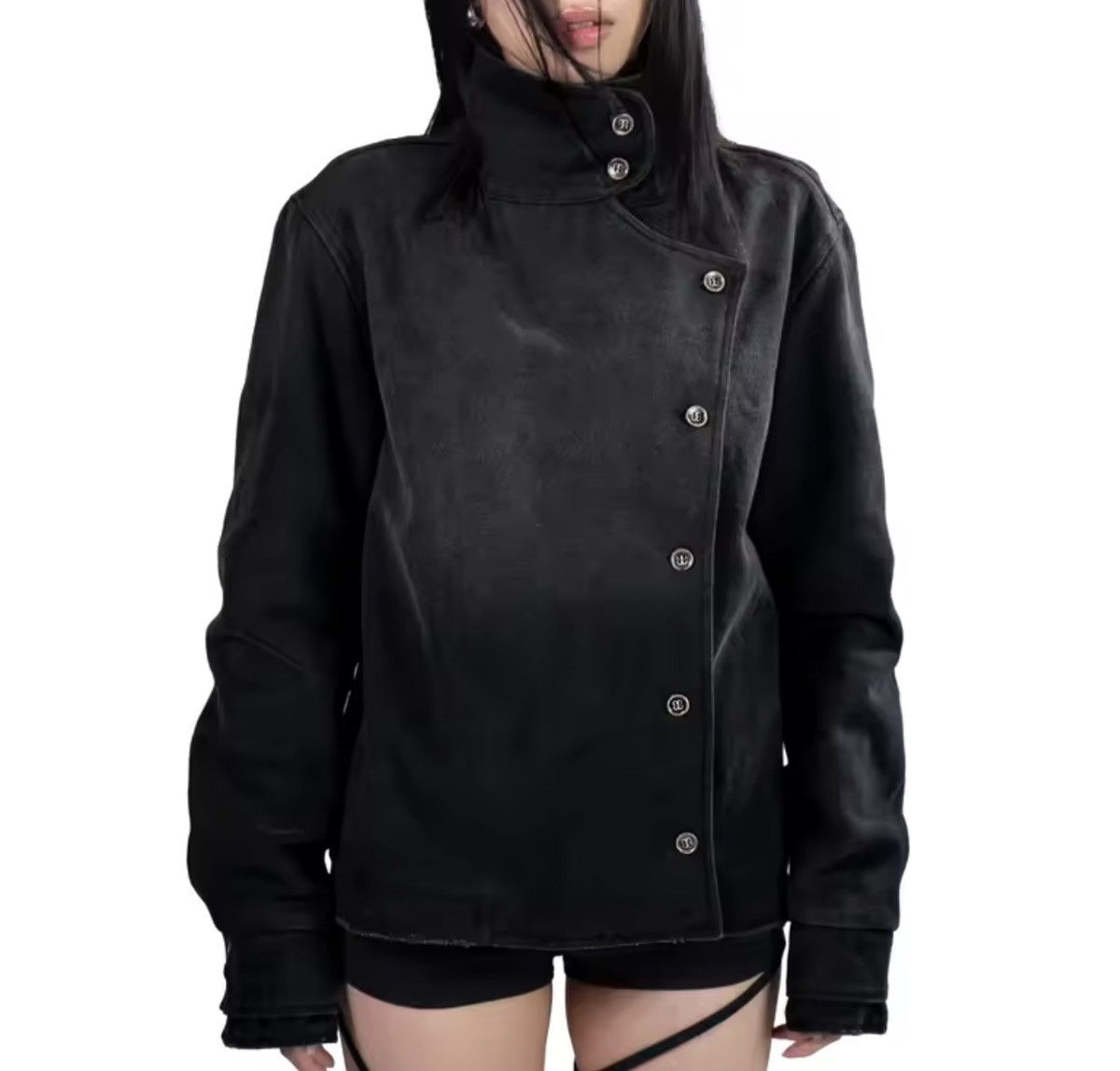 Japanese Brand Washed Japanese Retro Y2k Fencing Jacket Vintage Style Size US XL / EU 56 / 4 - 4 Thumbnail