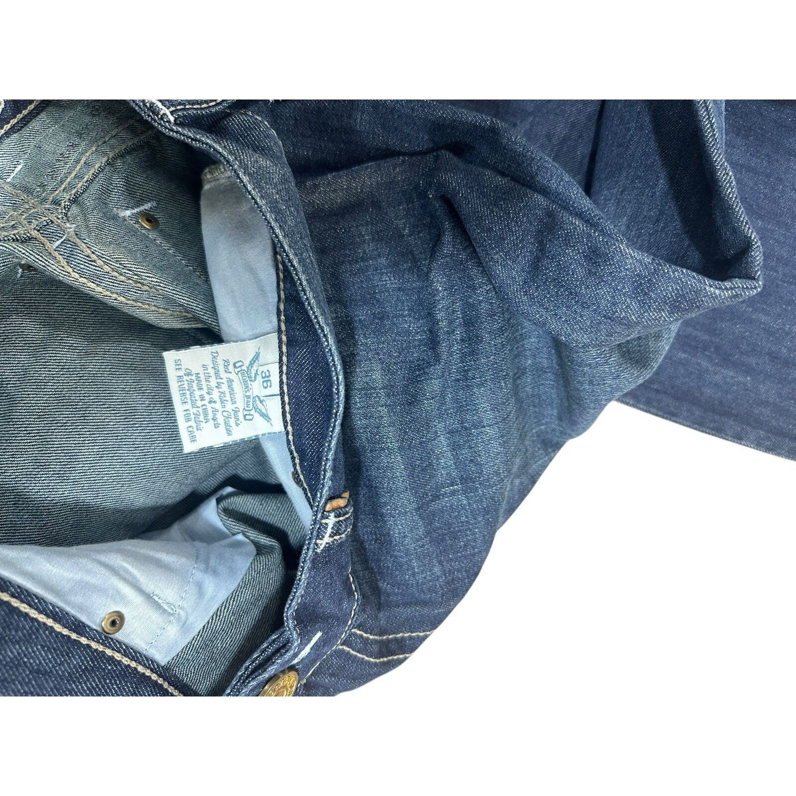 Robins Jeans Vintage Robin Jeans Rock Biker Jeans Denim Y2K Hip Hop 90’s Size US 36 / EU 52 - 6 Thumbnail