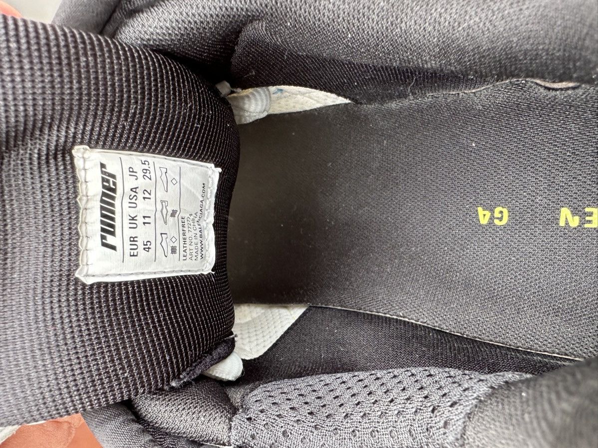 Balenciaga Balenciaga Runner Grey/Blue Size US 12 / EU 45 - 6 Thumbnail