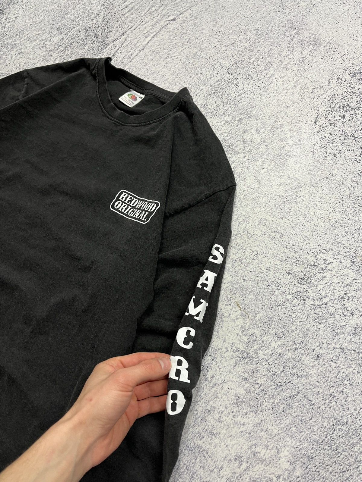 Band Tees × Vintage Vintage Sons Of Anarchy California Longsleeve T-Shirt Y2k Size US XL / EU 56 / 4 - 7 Thumbnail