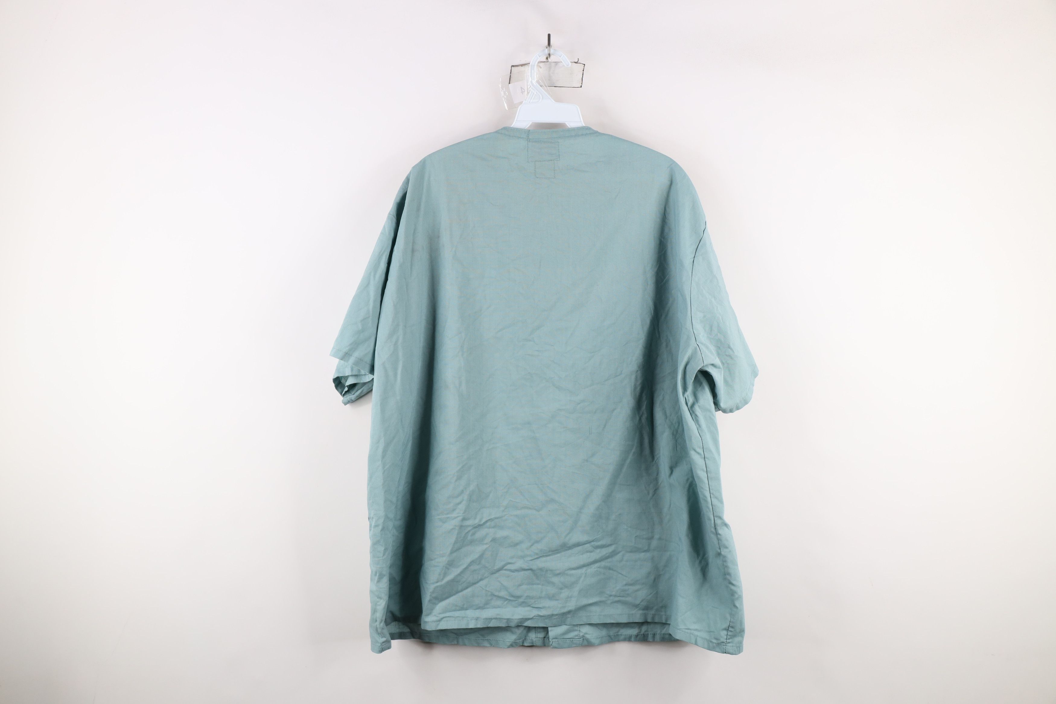 Vintage Vintage 60s Nassau Hospital New York Doctor Scrubs Shirt USA Size US L / EU 52-54 / 3 - 11 Thumbnail