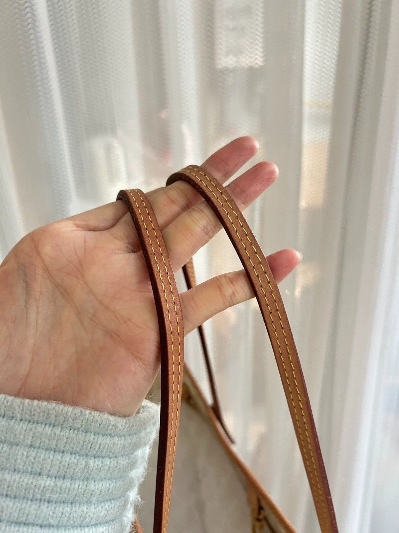 Louis Vuitton LV Neverfull MM White Monogram 98 New Size ONE SIZE - 3 Thumbnail