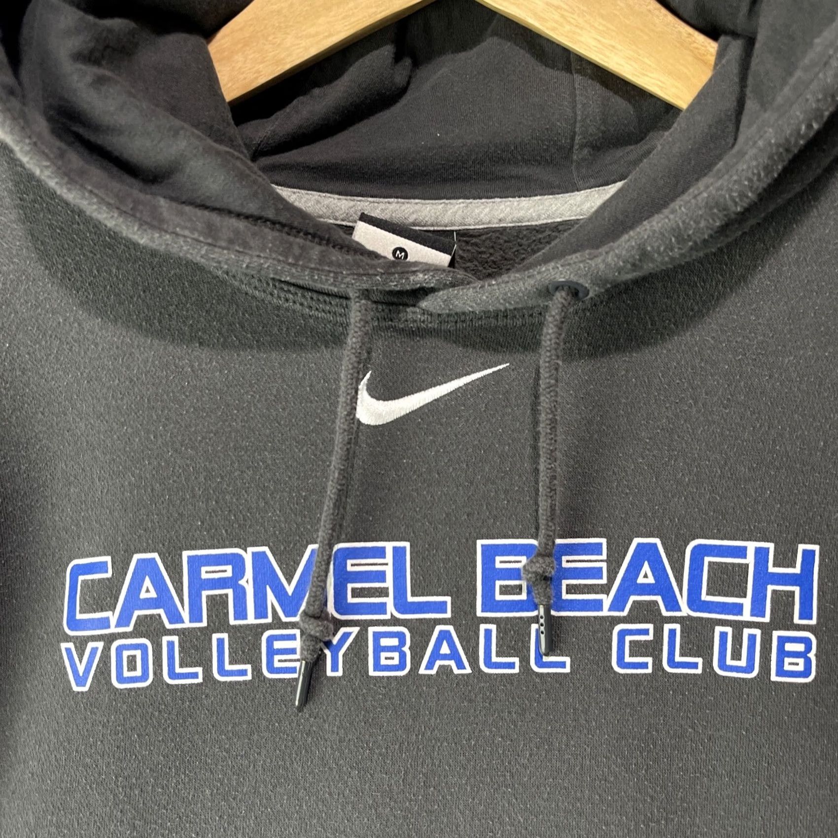 Nike Nike Nike Sportswear Hoodie Mens Medium Gray Carmel Beach Volleyball Club Center Swoosh Retro Sports Beach 90s Mens Size US M / EU 48-50 / 2 - 3 Thumbnail