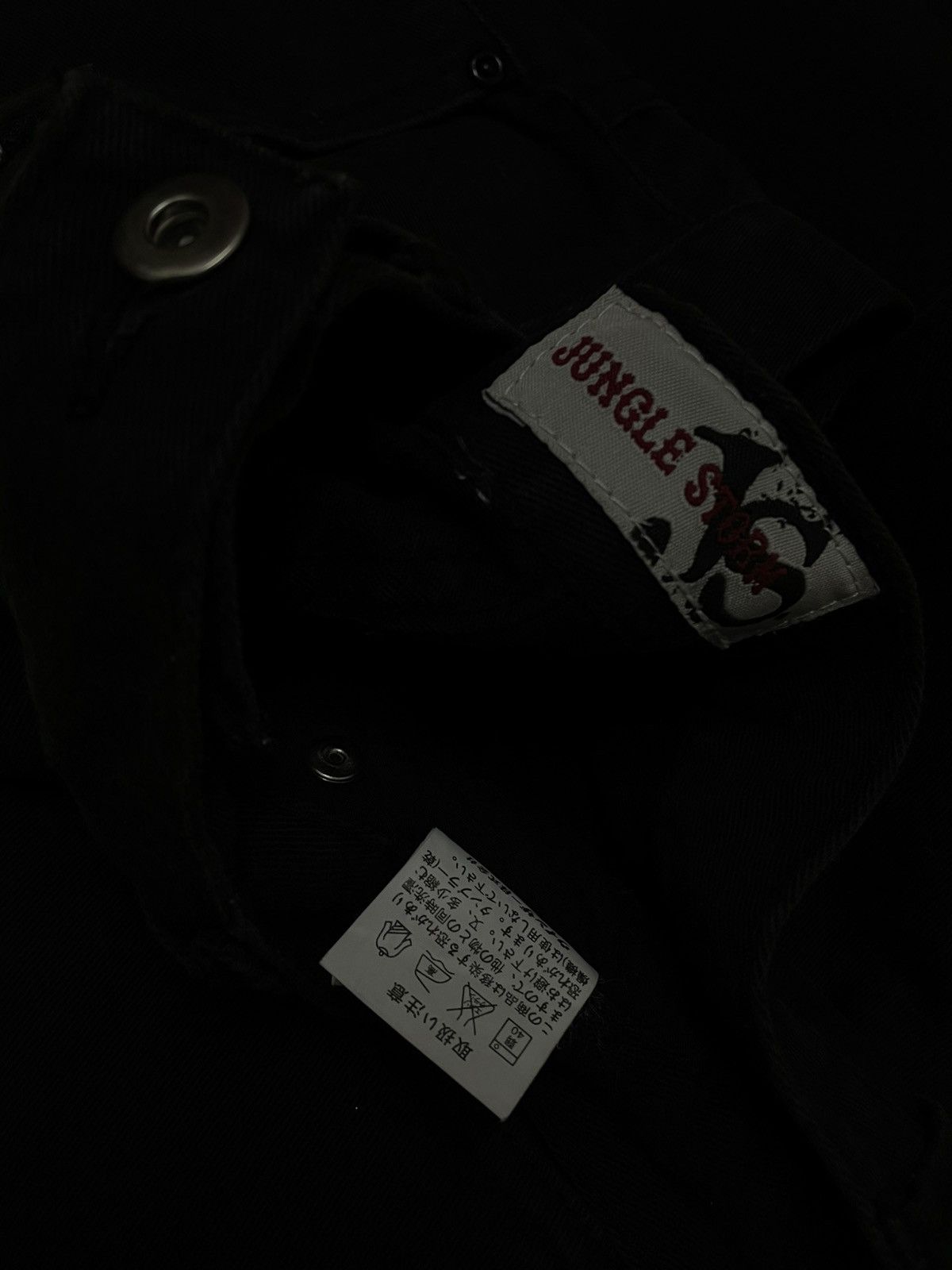 Japanese Brand VINTAGE JUNGLE STORM 1990S JAPAN DESIGNER SAFETY ZIP PUNK Size US 29 - 12 Thumbnail