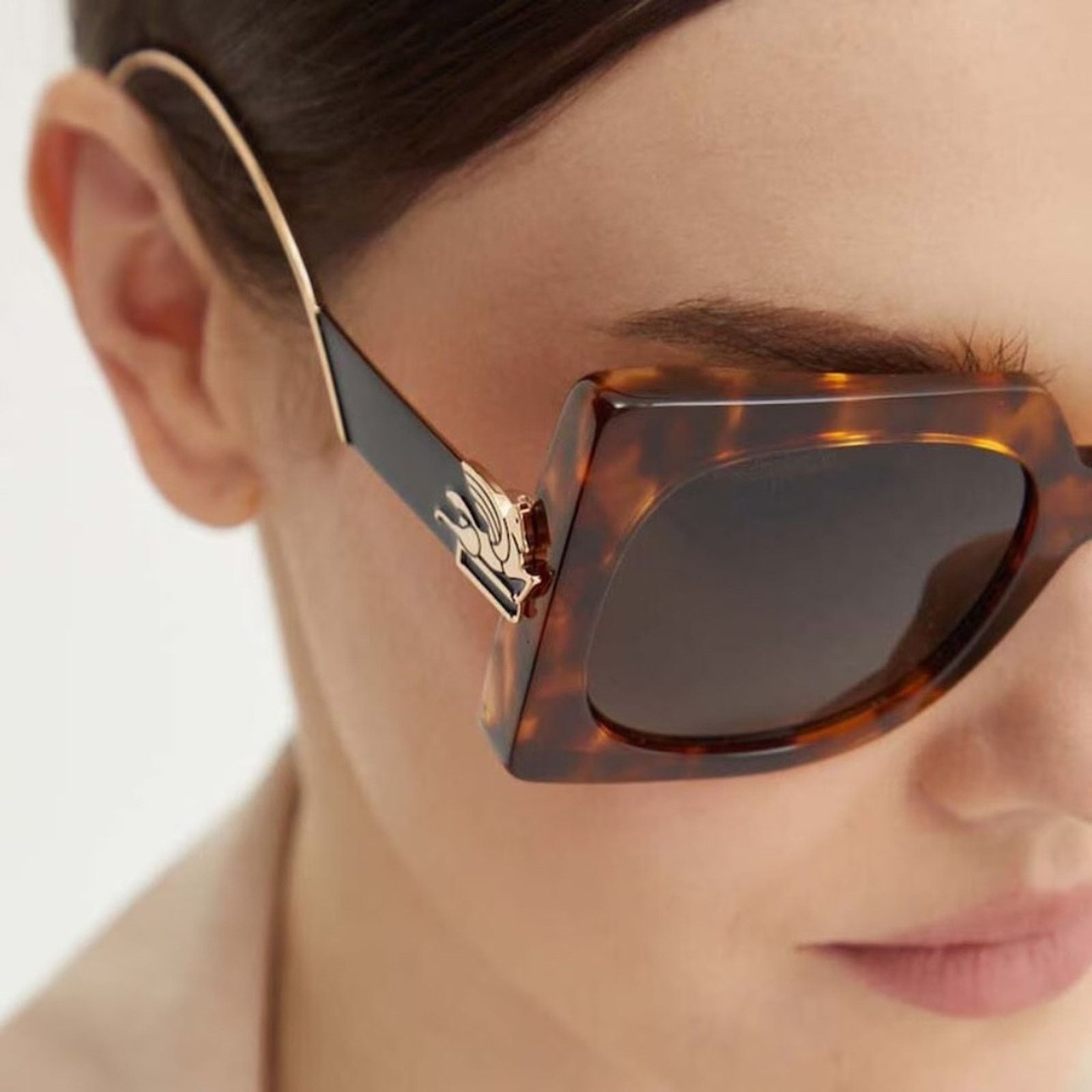 Etro ETRO Sunglasses ETRO0026/S 079U70 Square Mud Color Frame Size ONE SIZE - 7 Thumbnail