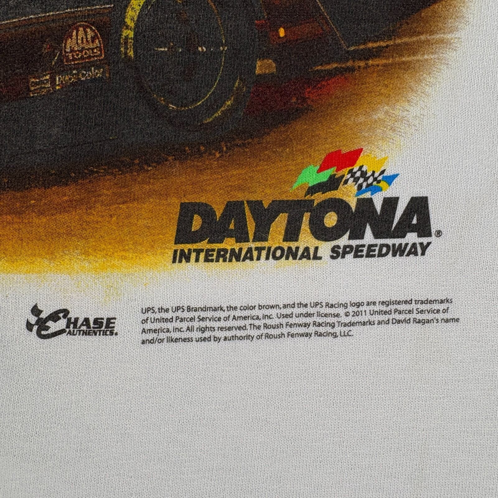 Anvil David Ragan #6 UPS Autographed T Shirt Men XL NWT Nascar Fir Size US XL / EU 56 / 4 - 8 Thumbnail