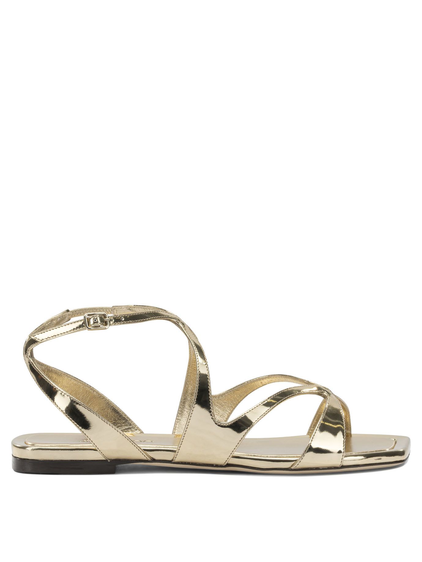 Jimmy Choo Ayla Flat Low Sandals IT 37 Women - USA Duties Paid