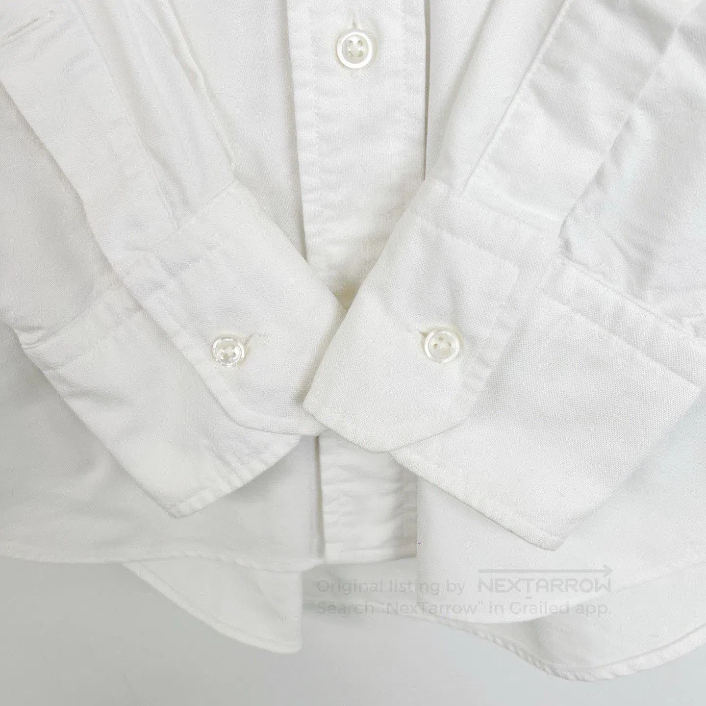 Thom Browne Thom Browne Classic Collar Stripe Shirt. Size US L / EU 52-54 / 3 - 6 Thumbnail