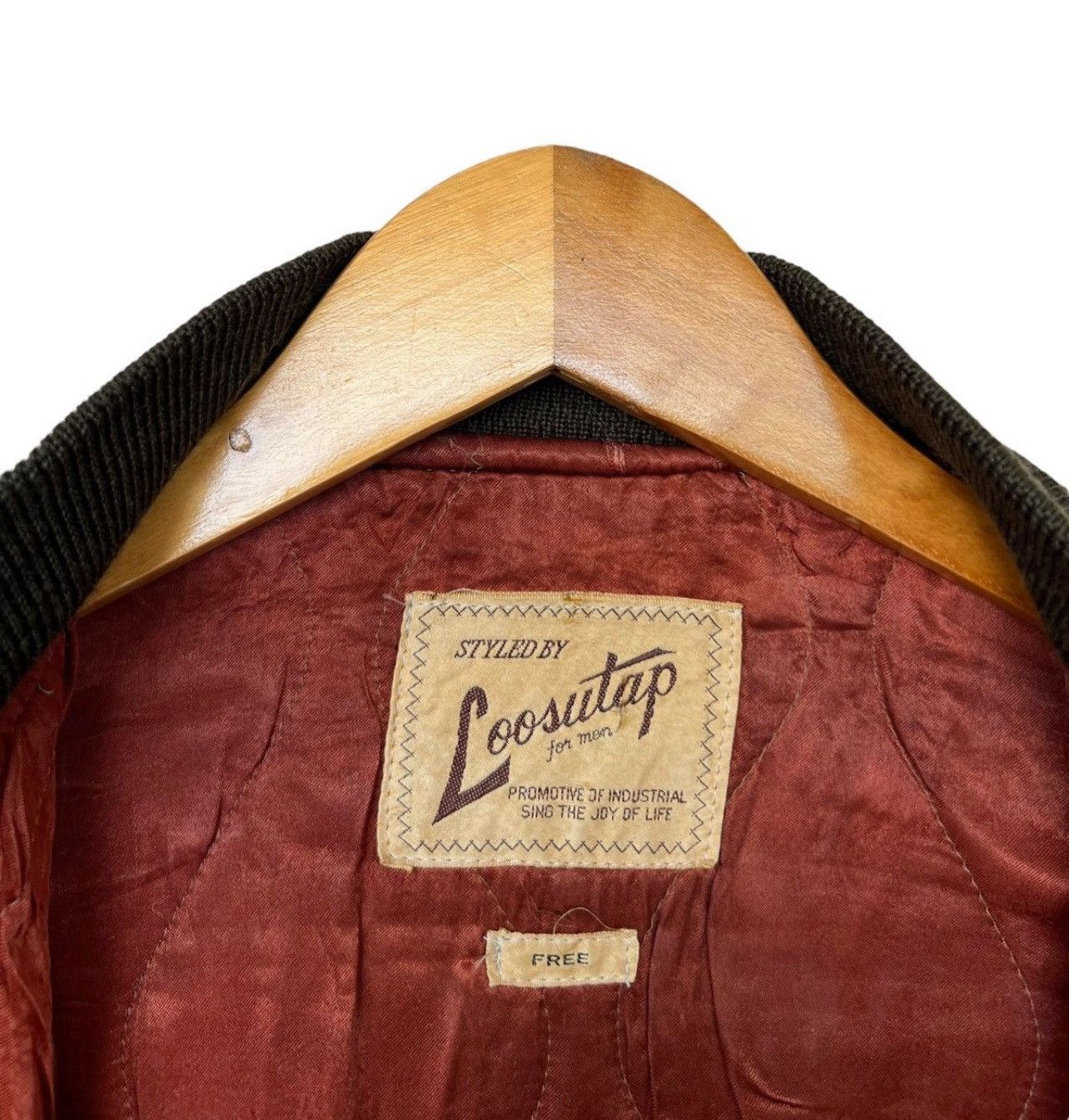 Vintage Loosutap Patch Embroidered Green Leather Varsity Jacket Size US L / EU 52-54 / 3 - 10 Thumbnail