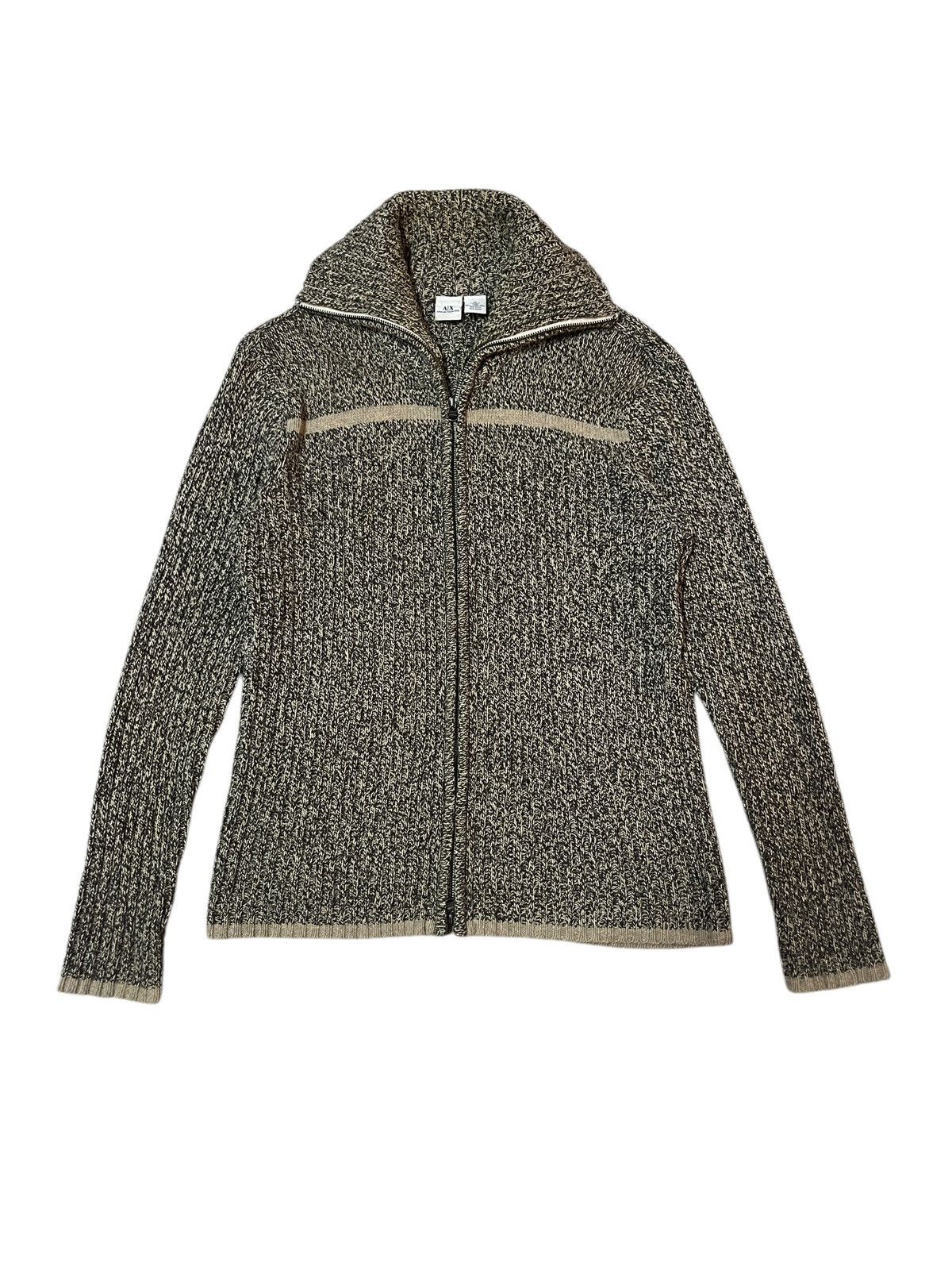 Armani Exchange × Vintage Knitted Lamb Wool Size US M / EU 48-50 / 2 - 1 Thumbnail