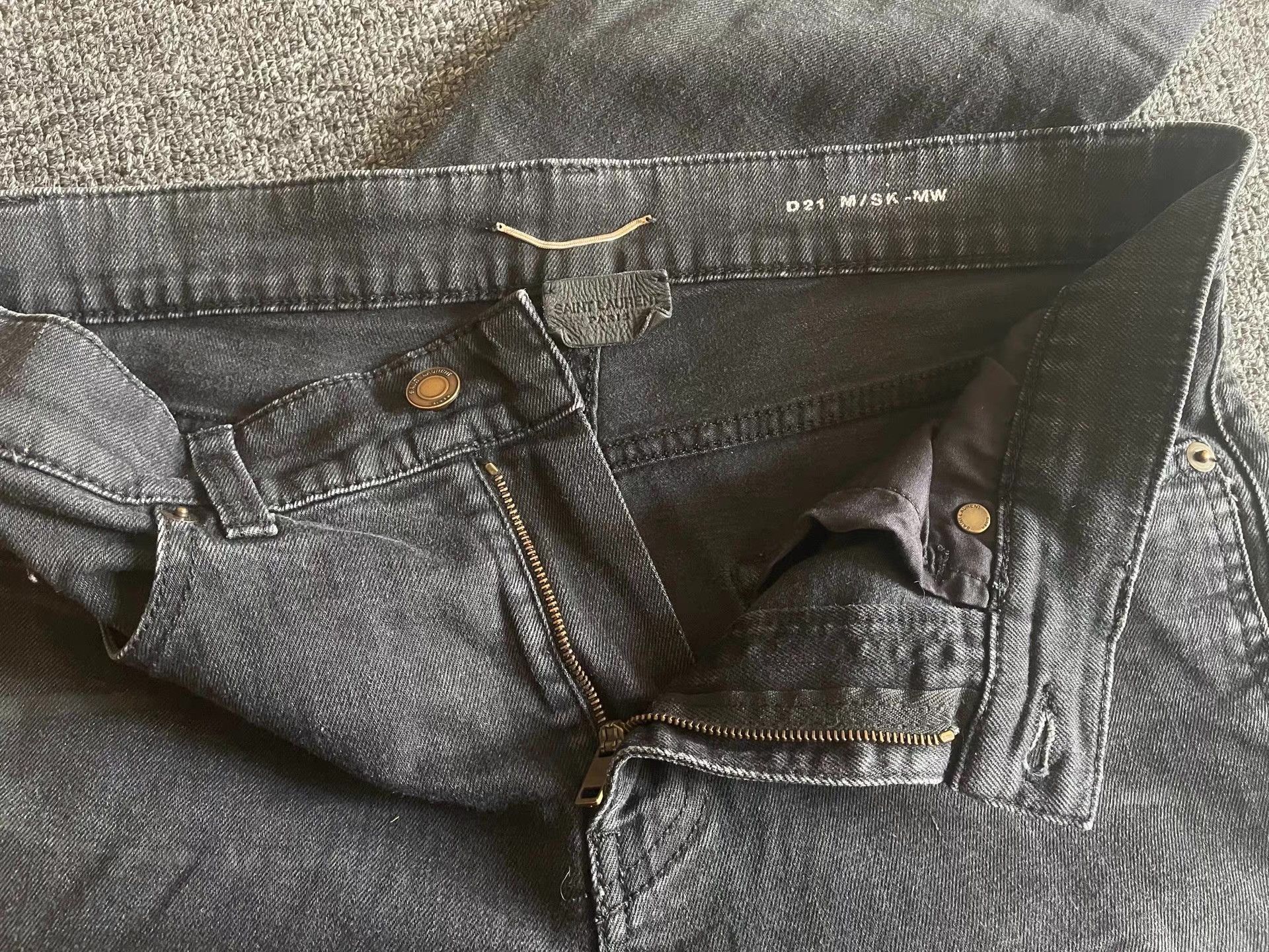 Saint Laurent Paris Saint Laurent YSL jeans Q4 Size US 32 / EU 48 - 7 Thumbnail
