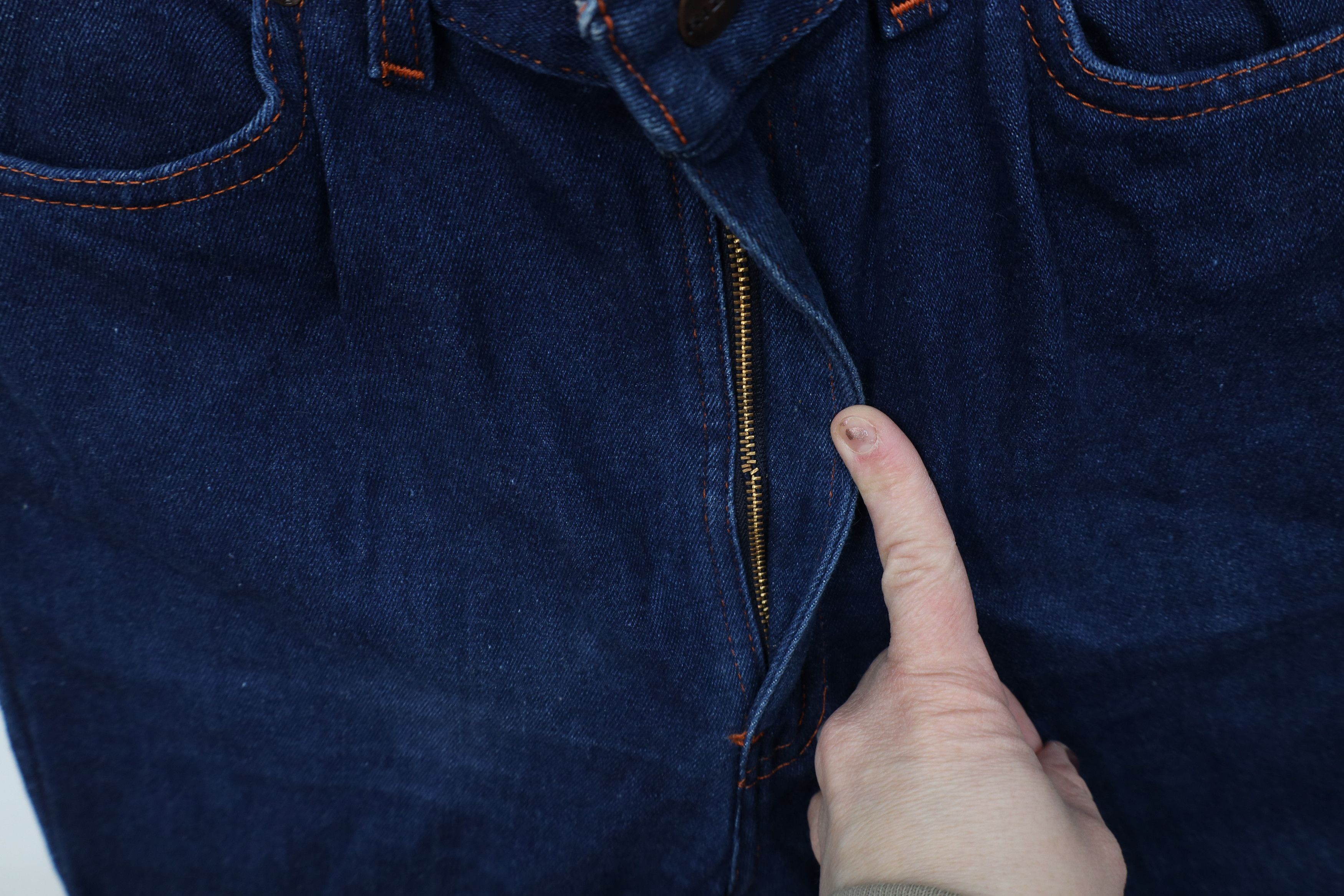 Vintage Vintage 70s Streetwear Flared Wide Leg Denim Jeans Blue USA Size 34" / US 12 / IT 48 - 6 Thumbnail