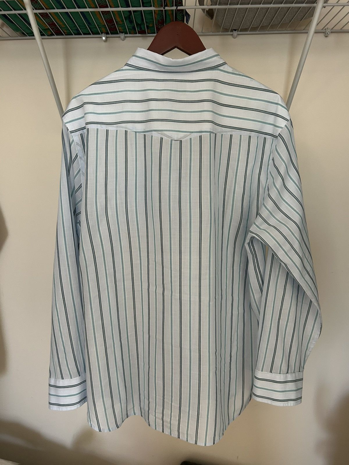 Officine Generale Benoit Stripe Shirt Size US L / EU 52-54 / 3 - 2 Thumbnail