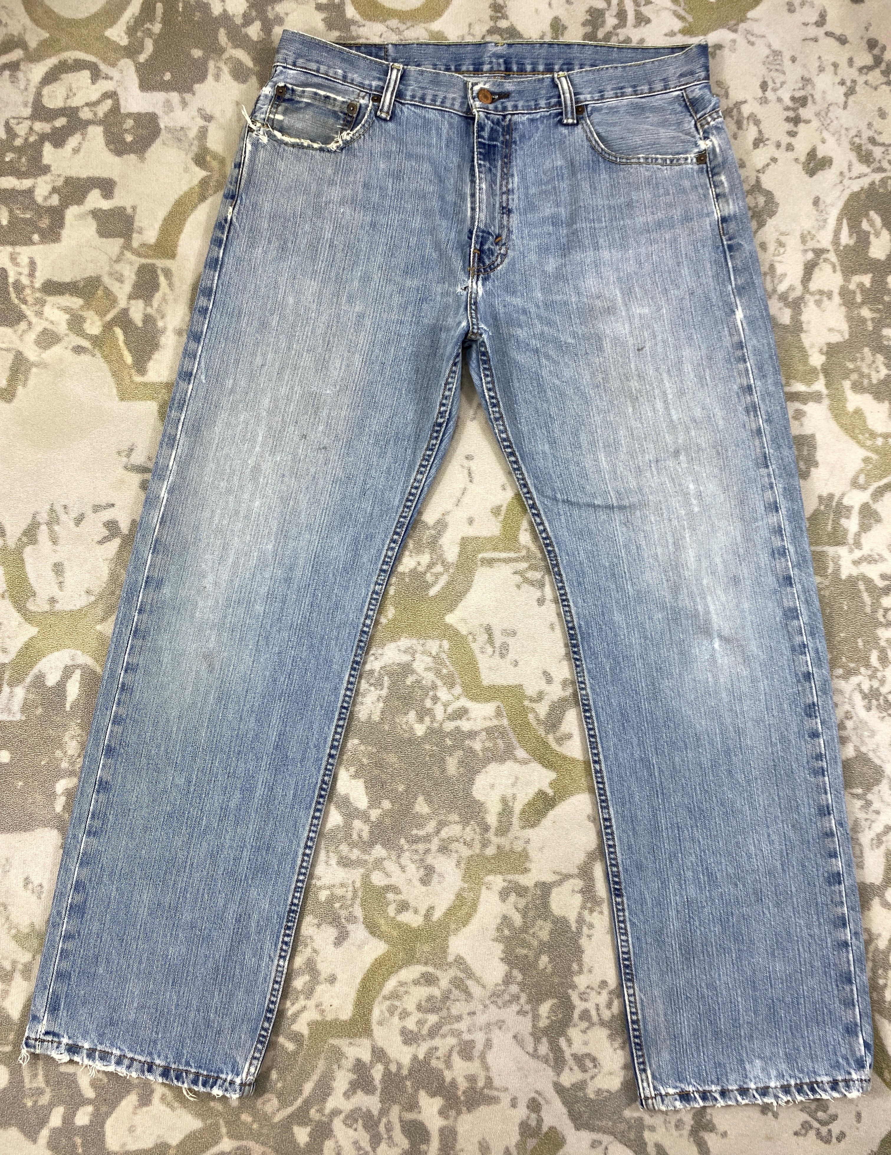Levi's Pale Blue Vintage Levi's 569 Denim 36x30.5 -JN373 Size US 36 / EU 52 - 1 Thumbnail