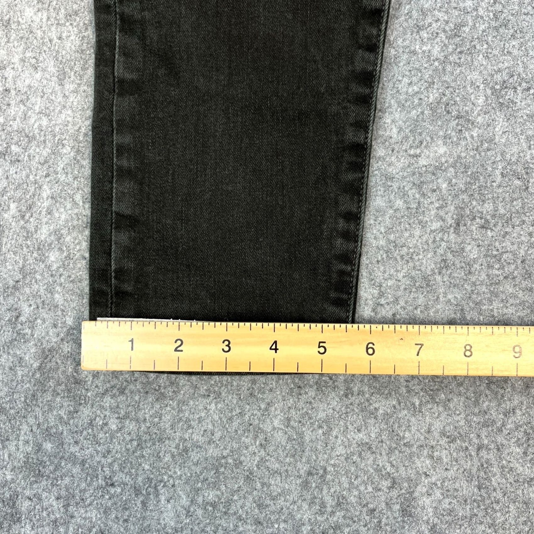 Levi's Levi's 512 Jeans Slim Skinny 30 32 Dark Black Denim Zip Pocket Mens Regular 5-Pocket Design Vintage No Size US 30 / EU 46 - 3 Thumbnail