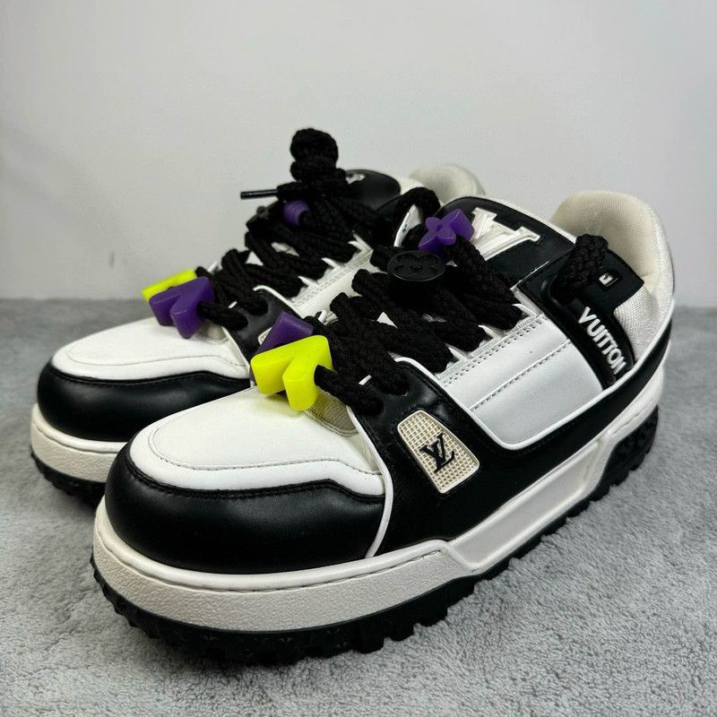 Louis Vuitton Louis Vuitton Trainer Maxi Low Top Sneakers -2508 Size US 8.5 / EU 41-42 - 1 Thumbnail