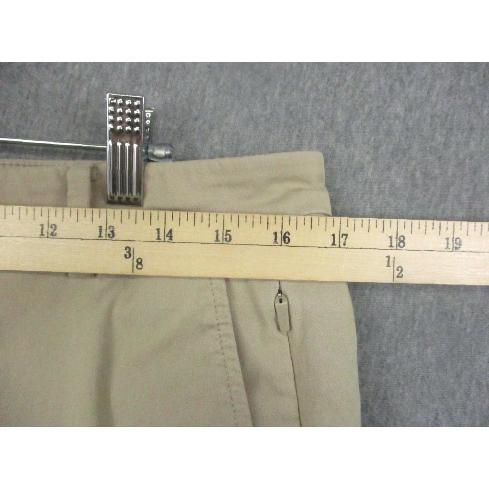 Vintage Birddogs Pants Mens 34x30 Khaki Stretch Chino Golf Casual Slim Fit Comfort Size US 34 / EU 50 - 5 Thumbnail