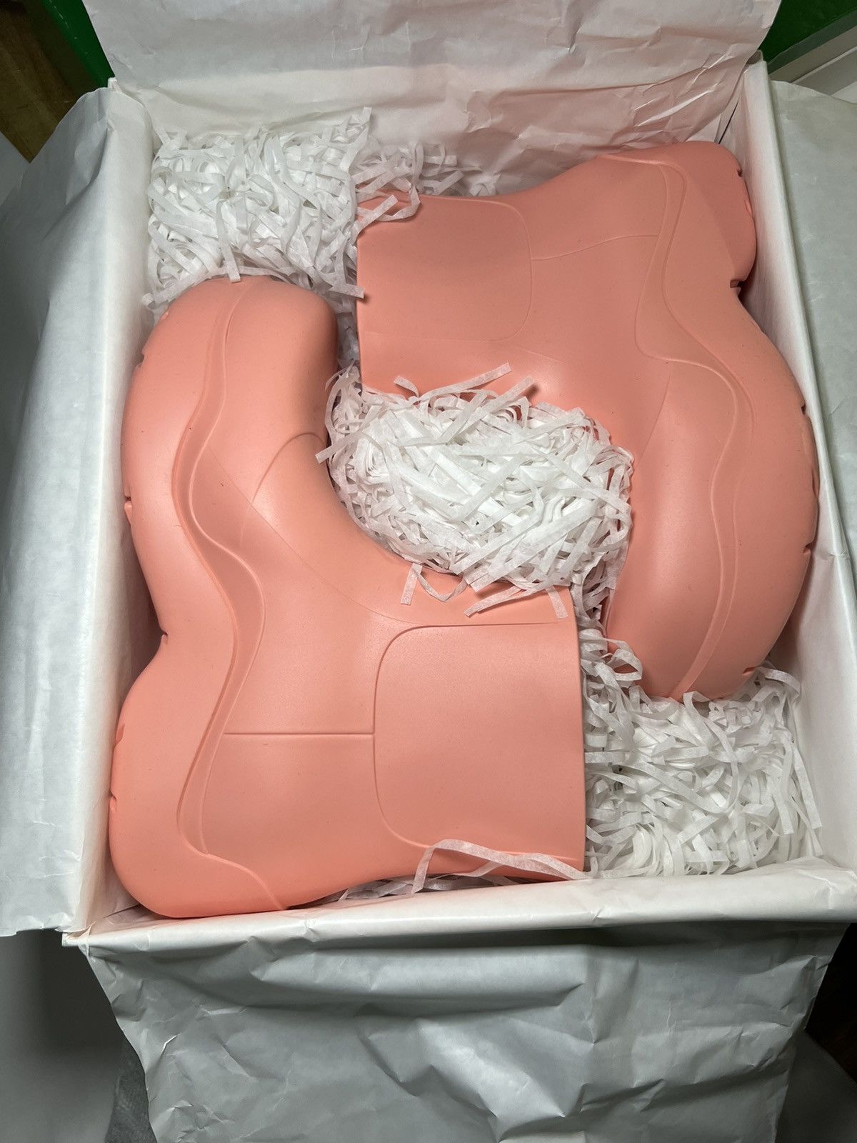 image of Bottega Veneta Puddle Boot Flamingo in Pink, Women's (Size 9)