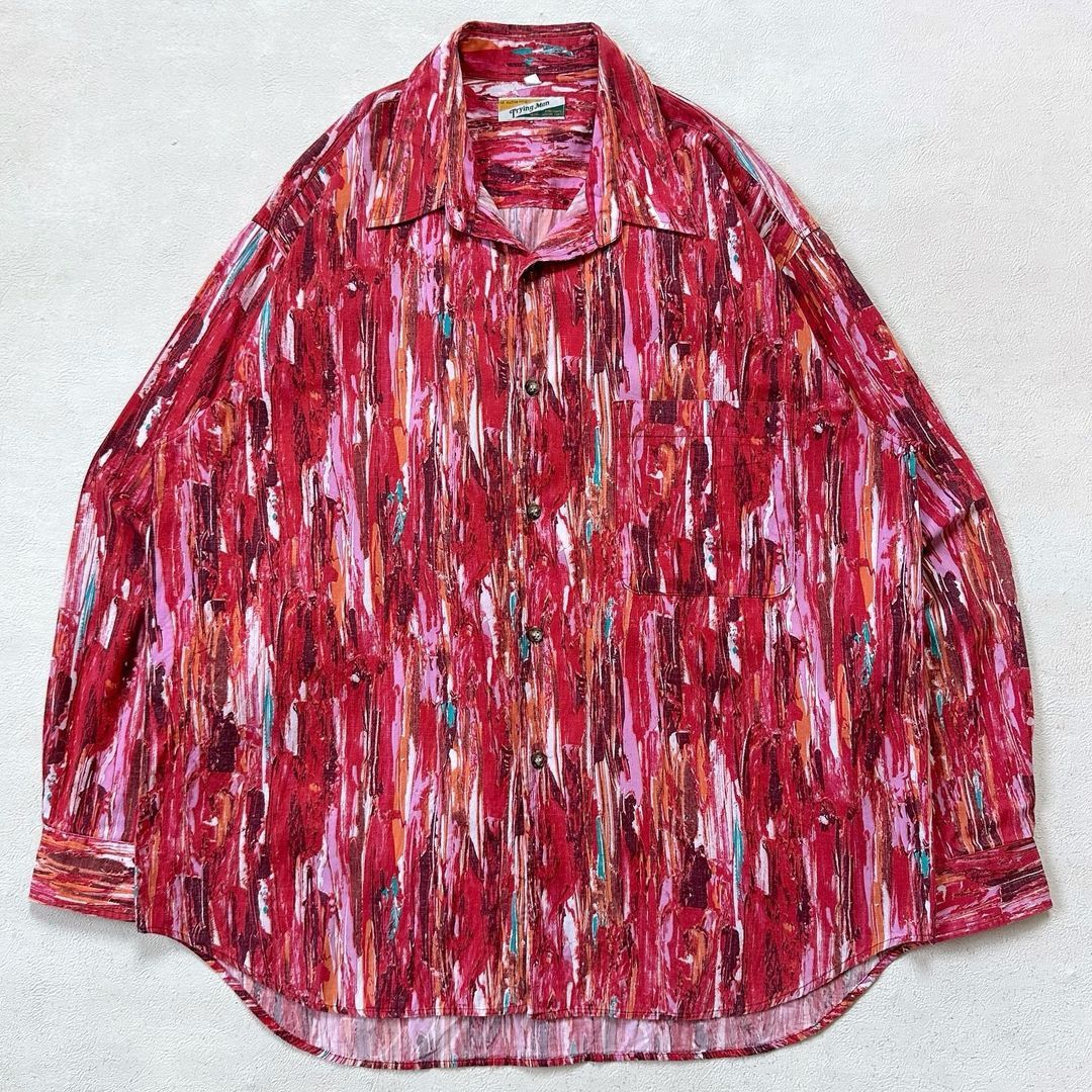 Designer × Individualized Shirts TRYING MEN ABSTRACT PATTERN SHIRT Size US L / EU 52-54 / 3 - 1 Thumbnail