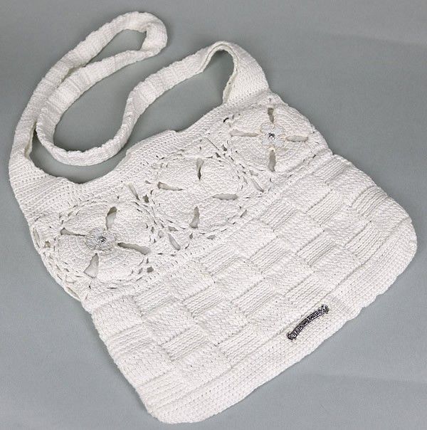 Chrome Hearts Chrome Hearts Cross Ball Knit Shoulder Bag Size ONE SIZE - 2 Thumbnail