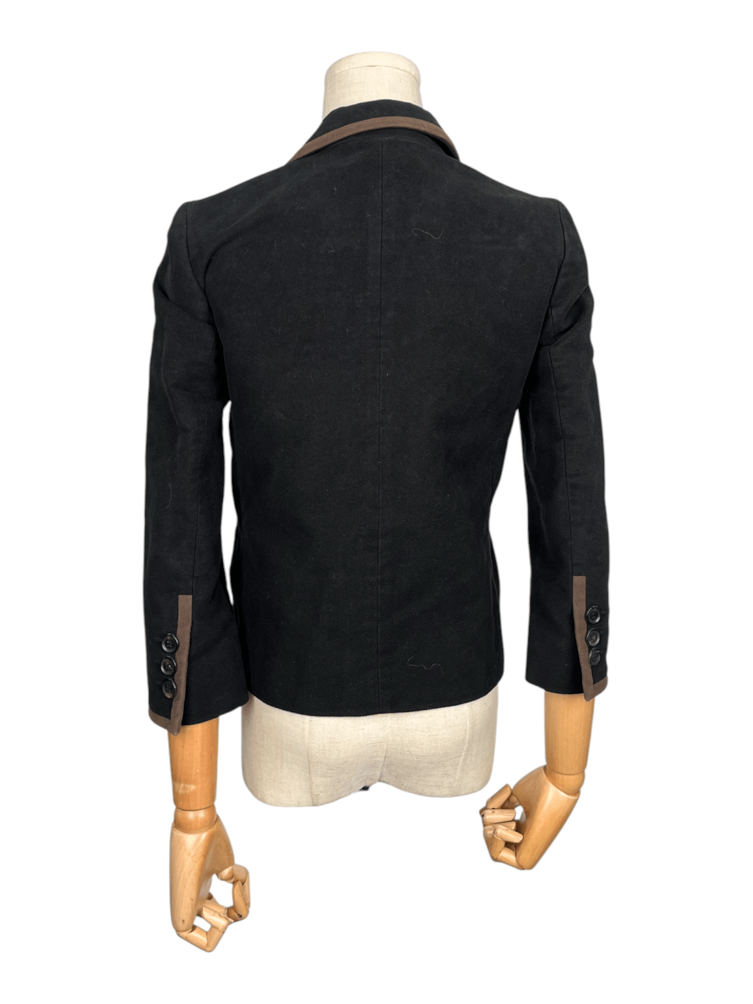Gucci Gucci Black Cotton School Jacket With Embroided "G" Logo Size XS / US 0-2 / IT 36-38 - 2 Thumbnail