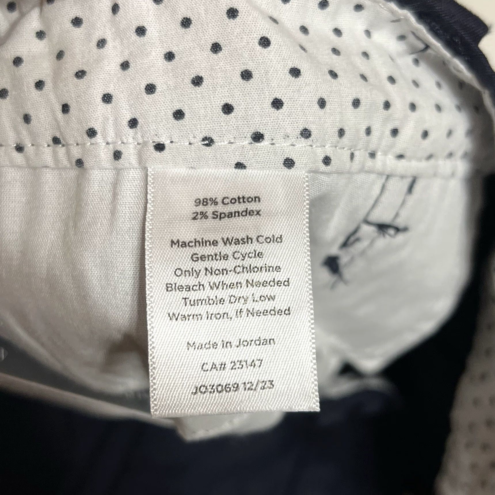 Talbots Talbots Women’s 4 Flat Front Cropped Pants Blue 30in 22in Flat Front Slim Beac h City Preppy NWT Size 27" / US 4 / IT 40 - 7 Thumbnail