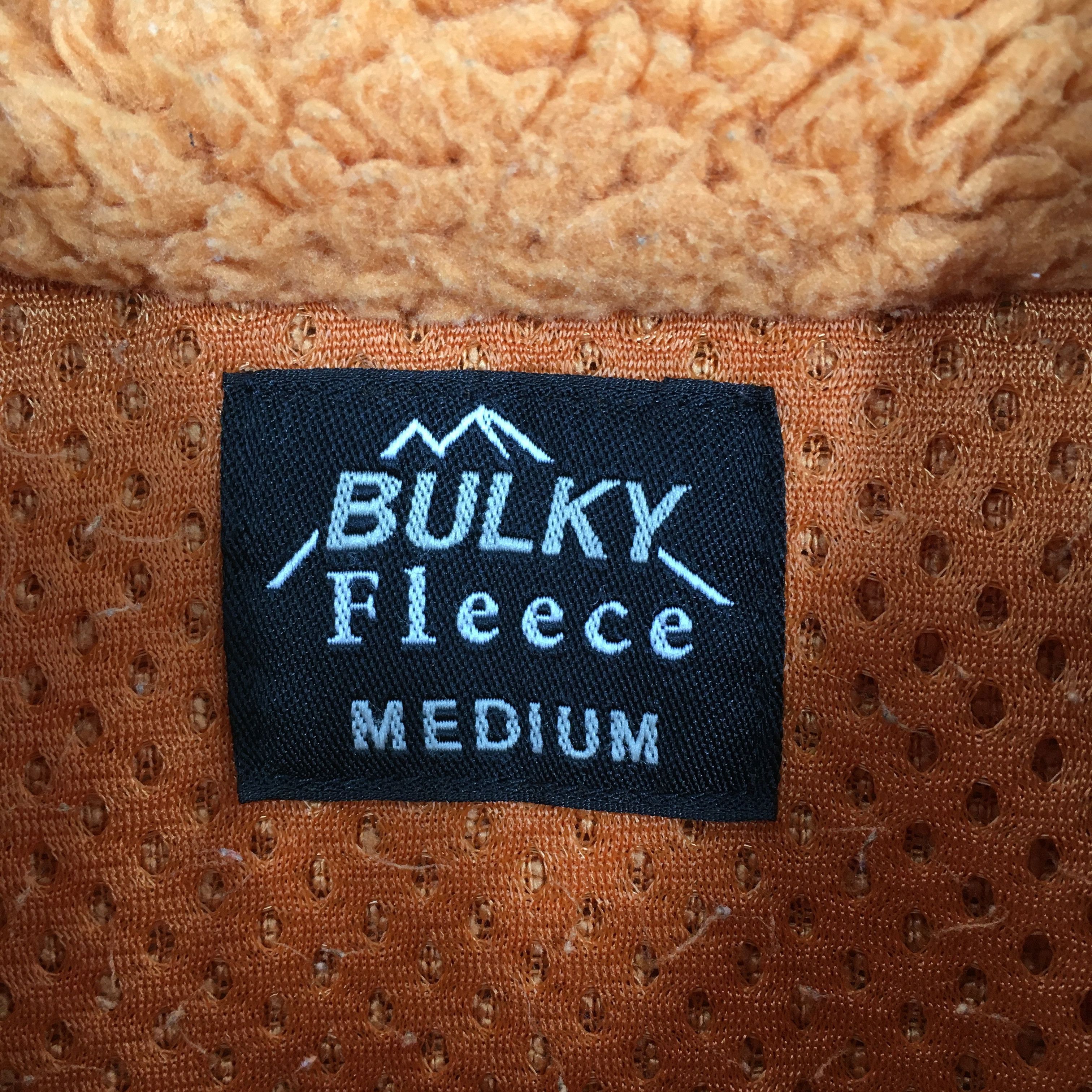 Uniqlo Vintage Uniqlo Bulky Fleece Orange Jacket Medium Size US M / EU 48-50 / 2 - 3 Thumbnail