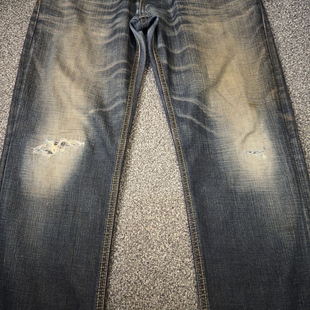 Seditionaries Japanese Avant Garde Edwin 503 Edge of Blue Jeans Size US 31 - 4 Thumbnail