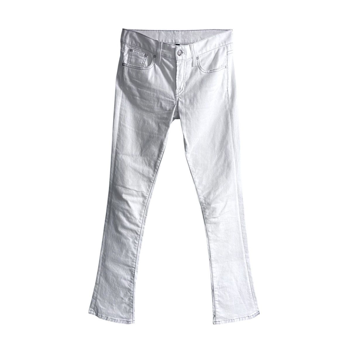 Ralph Lauren Black Label Womens Ralph Lauren 380 Black Label White Flared Jeans Denim Size 27" / US 4 / IT 40 - 1 Thumbnail