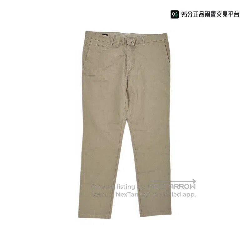 Ermenegildo Zegna ZEGNA Men's Casual Solid Color Long Pants. Size US 38 / EU 54 - 3 Thumbnail