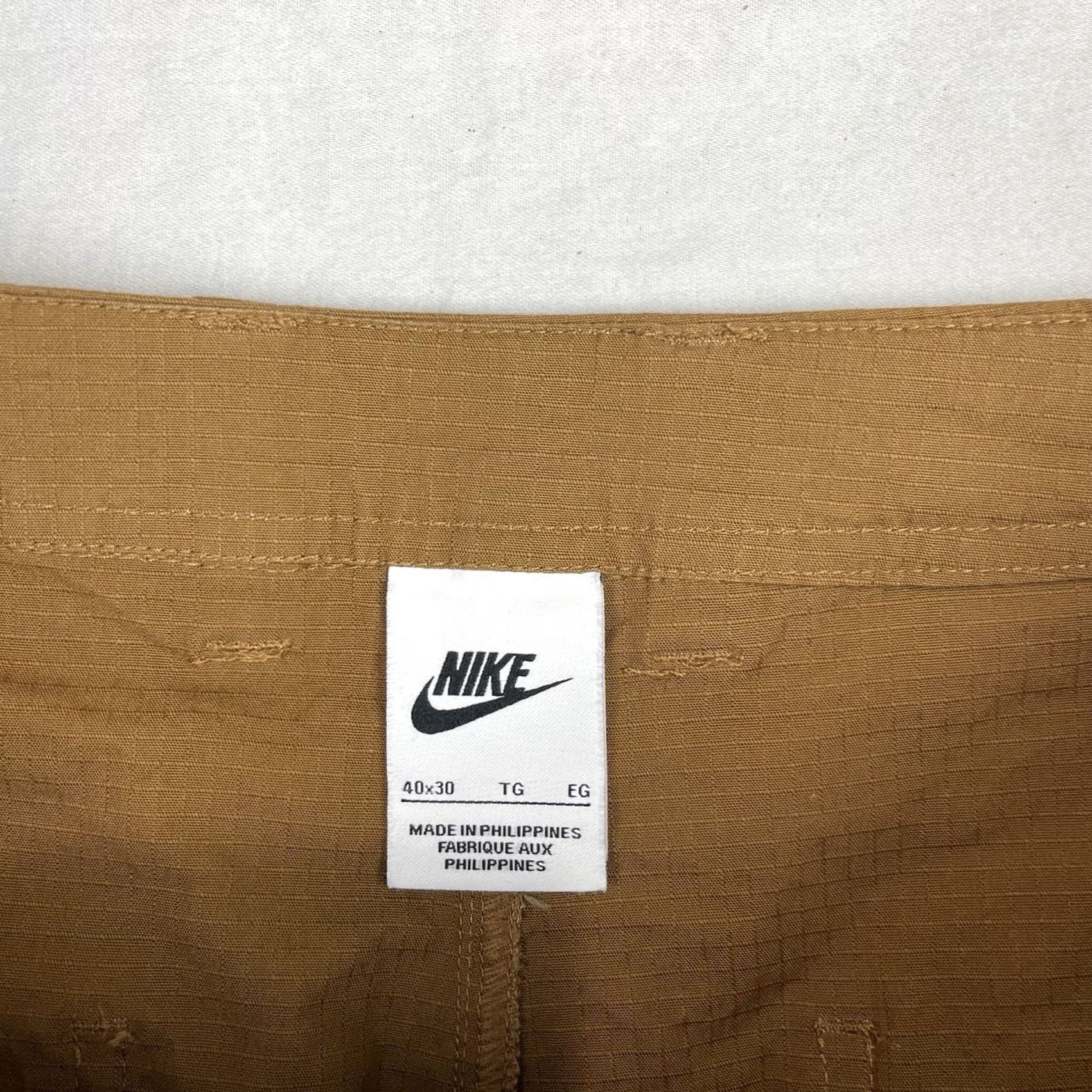 Nike Nike Cargo Pants Mens 40x30 Brown Woven Rip Stop Tactical Outdoor FZ5765-281 Pants Mens 40x30 Brown Nike Cargo Rip Stop Casual Outfitting Size US 40 / EU 56 - 5 Thumbnail