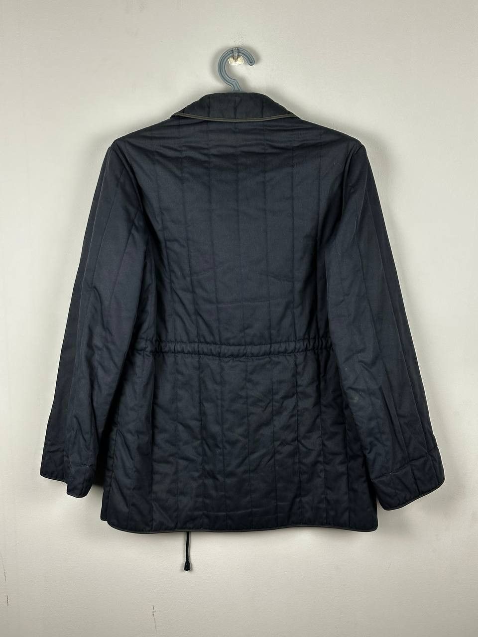 Aquascutum Vintage Aquascutum Navy Quilted Jacket England Size US L / EU 52-54 / 3 - 7 Thumbnail