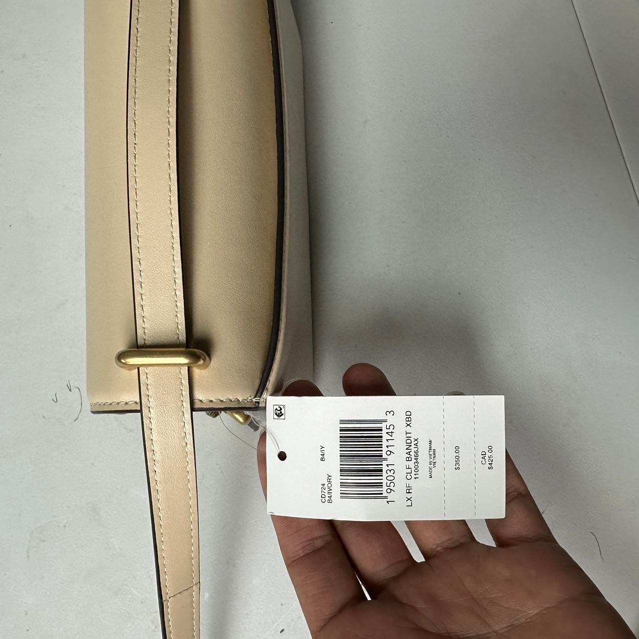 Coach Coach Bandit Monochrome Crossbody Bag CD724 Size ONE SIZE - 8 Thumbnail