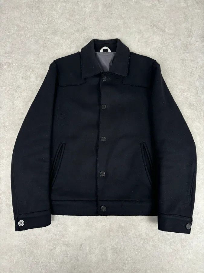 Kenzo Kenzo Black Classy Wool Buttoned Coat Size US S / EU 44-46 / 1 - 1 Thumbnail