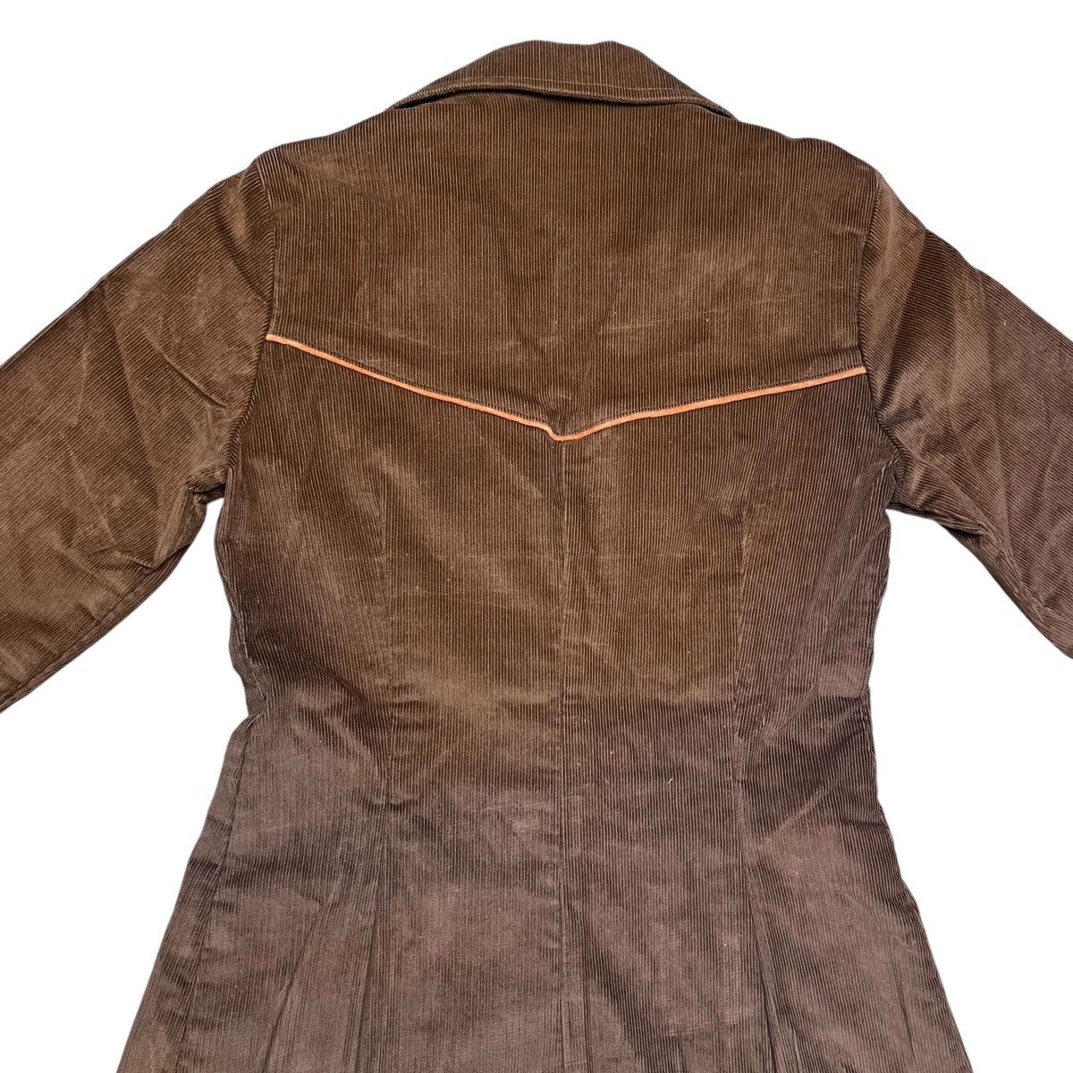 Levi's × Vintage Vintage 1970s Levi’s Two Pocket Brown Corduroy Blazer Jacket Size S / US 4 / IT 40 - 11 Thumbnail