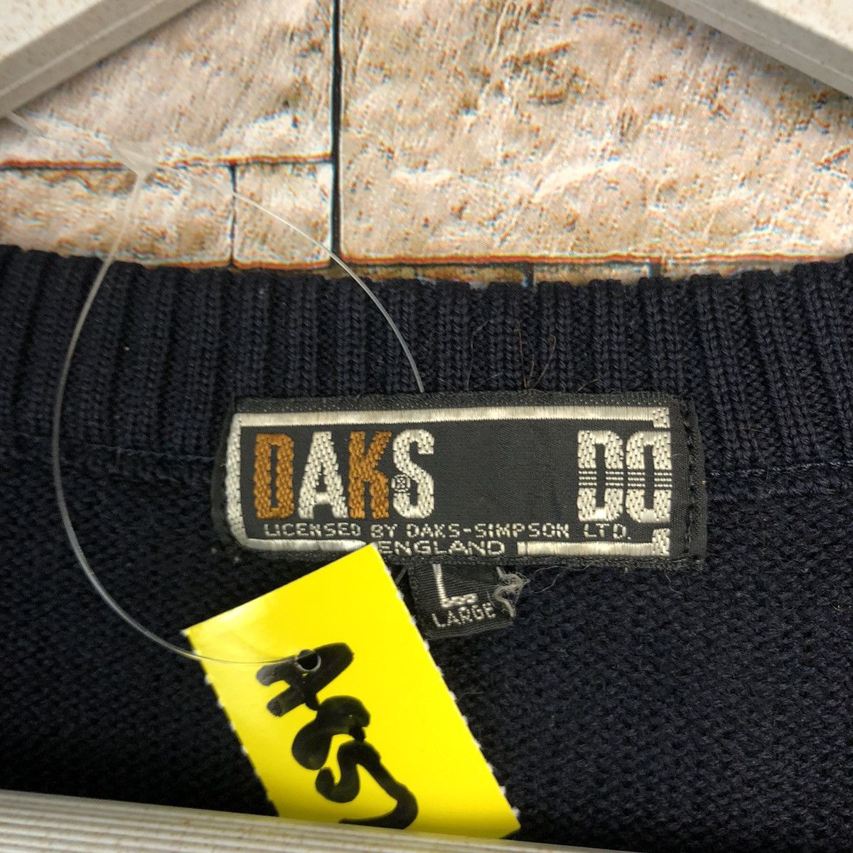 Homespun Knitwear × Japanese Brand Daks Do japan vintage Dark Blue Knitwear #A852 Size US M / EU 48-50 / 2 - 9 Thumbnail