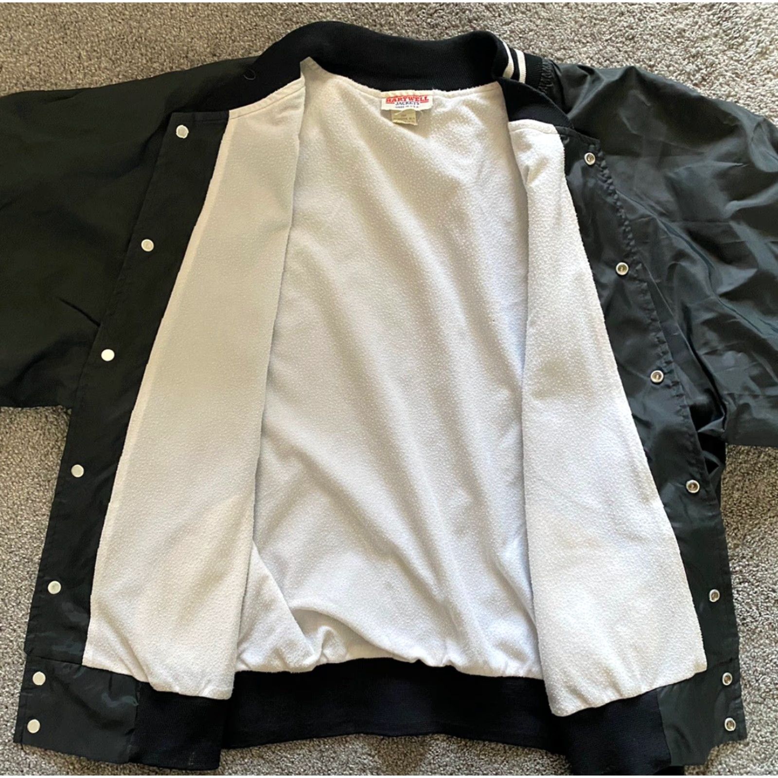 Vintage VINTAGE Hartwell Jackets Men’s 2XL Black Idaho State University Made In USA Jacket Size US XXL / EU 58 / 5 - 5 Thumbnail