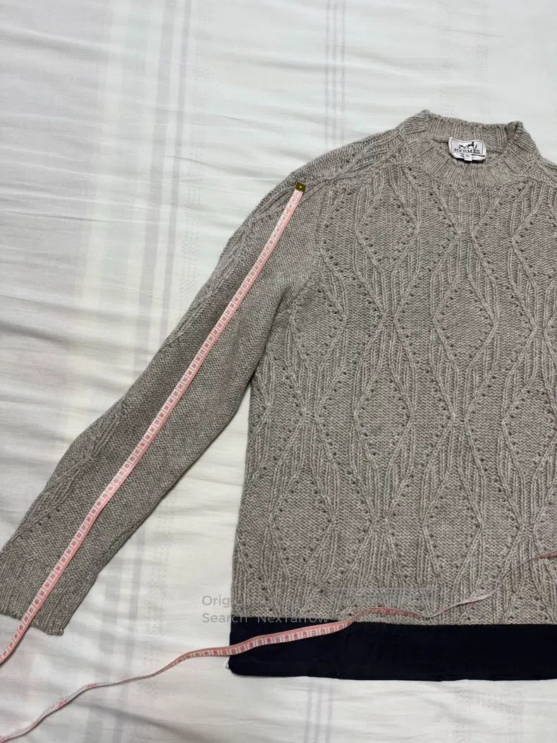 Other Hermes Knit Coat, 50% Alpaca Wool + 50% Yak Wool, drawstri Size US XL / EU 56 / 4 - 6 Thumbnail