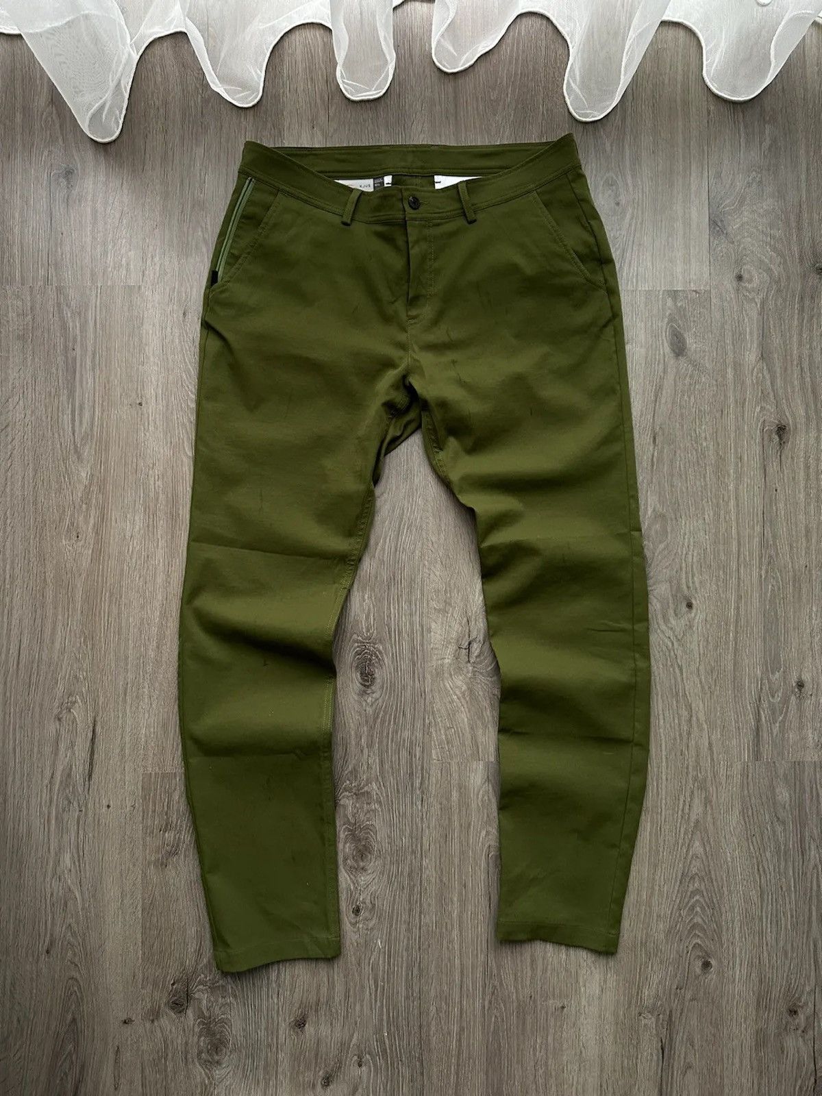 Vintage Inmotion Kjus Green Big Logo Pants
